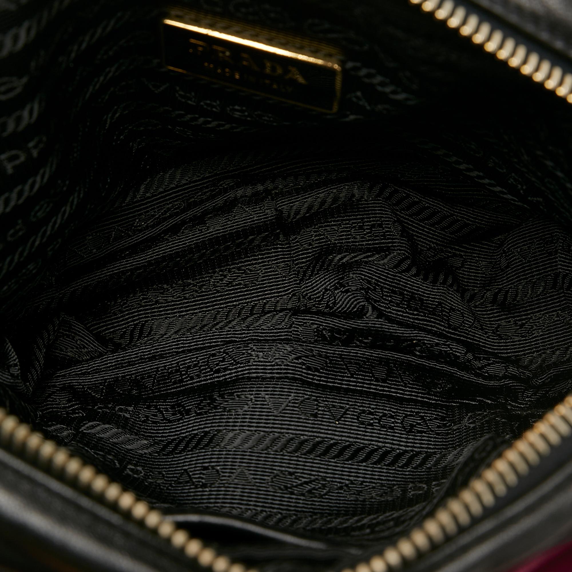 Prada Fiocco Bow Leather Crossbody Bag (SHG-25851)