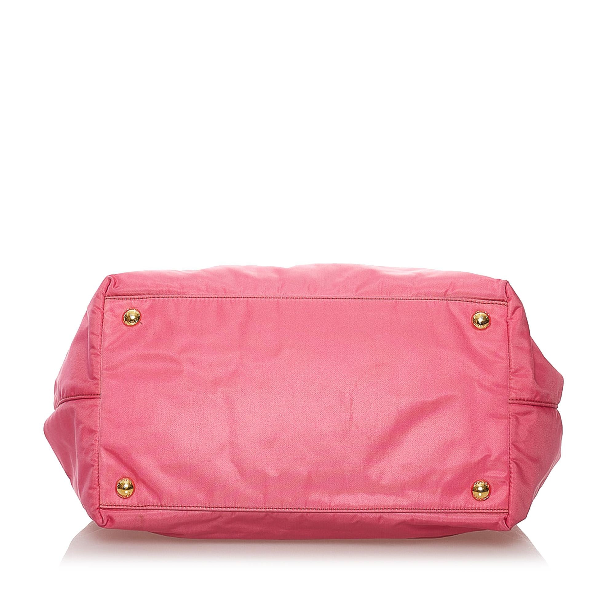 Prada Fiocco Bow Tessuto Tote Bag (SHG-32673)