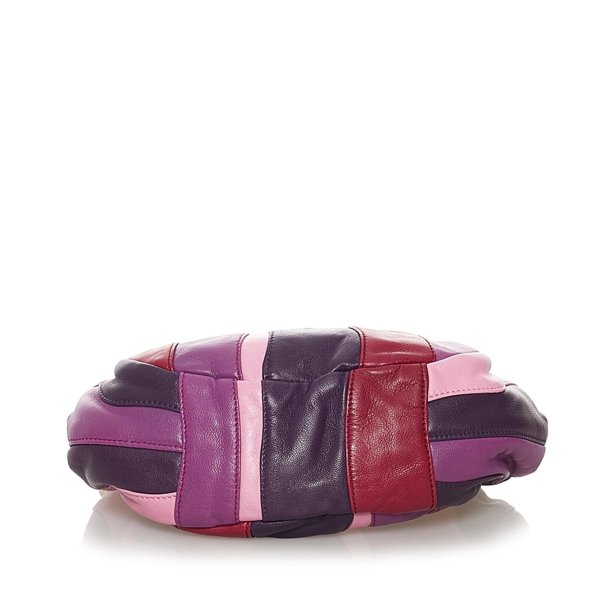 Prada Gathered Leather Crossbody Bag (SHG-31466)