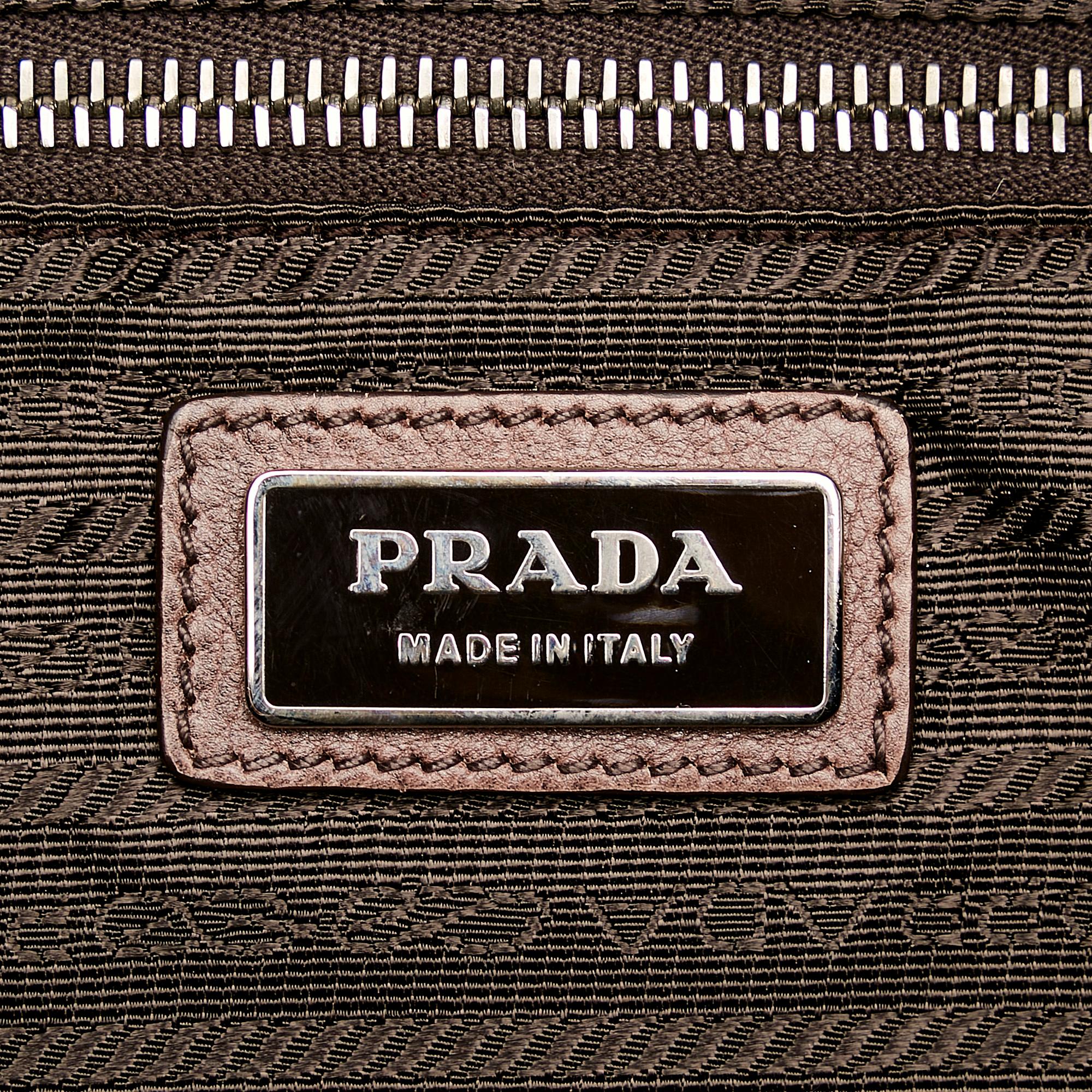 Prada Glace Calf Ombre Leather Handbag (SHG-29524)