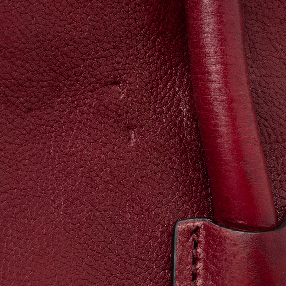 Prada Glace Calf Twin Pocket Tote (SHF-17182)