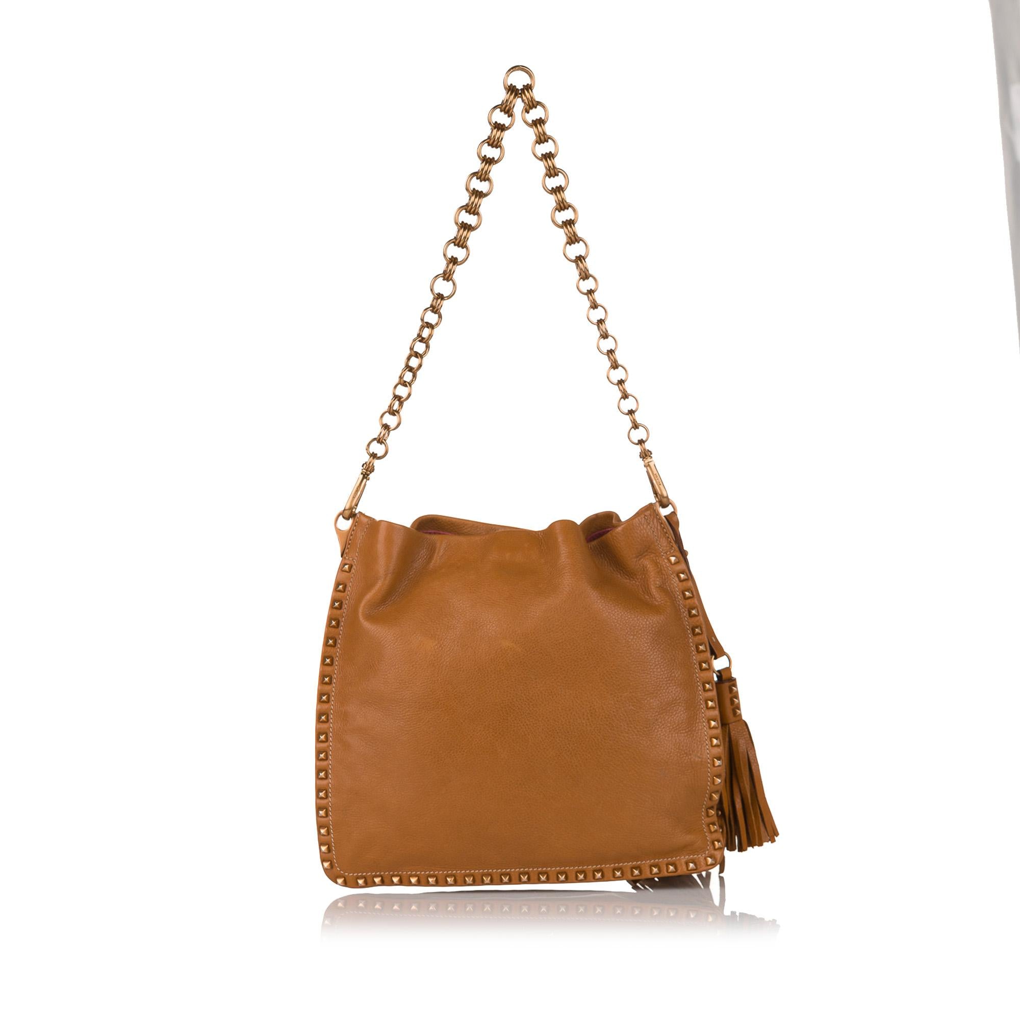 Prada Leather Chain Shoulder Bag (SHG-32011)