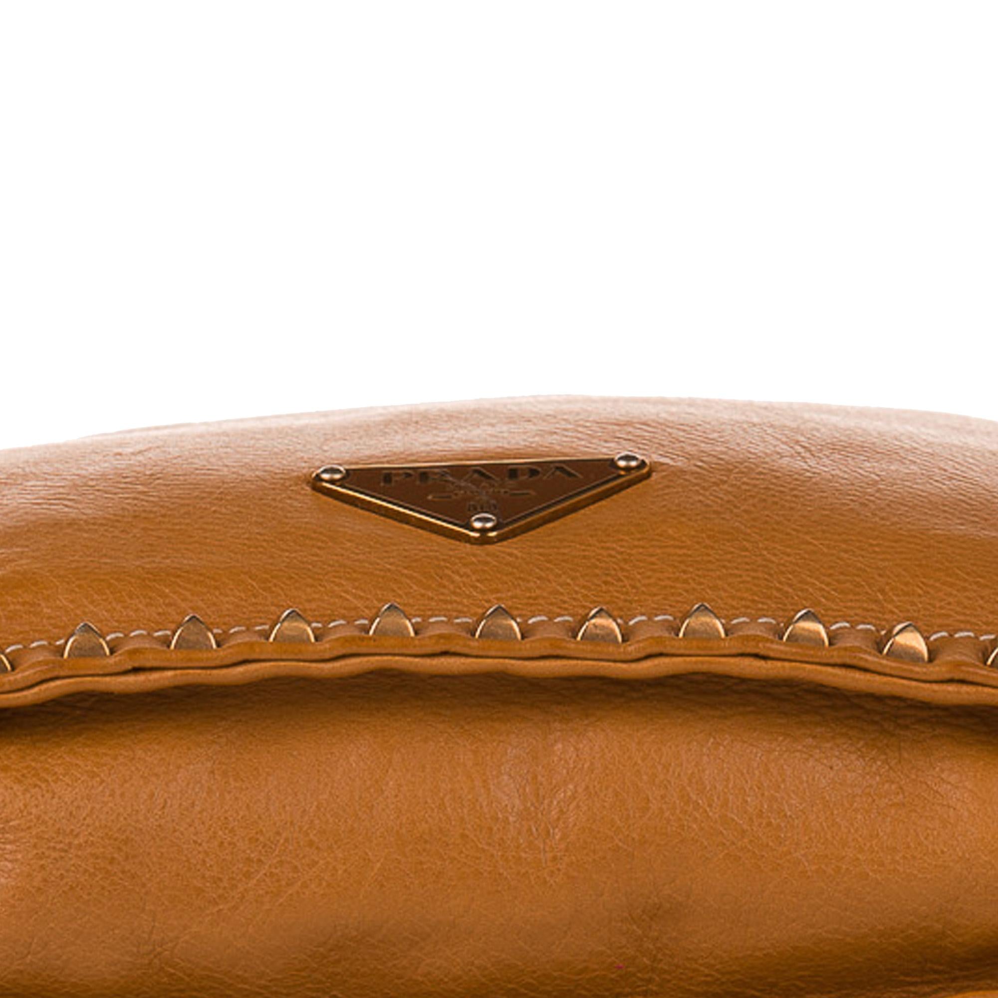 Prada Leather Chain Shoulder Bag (SHG-32011)