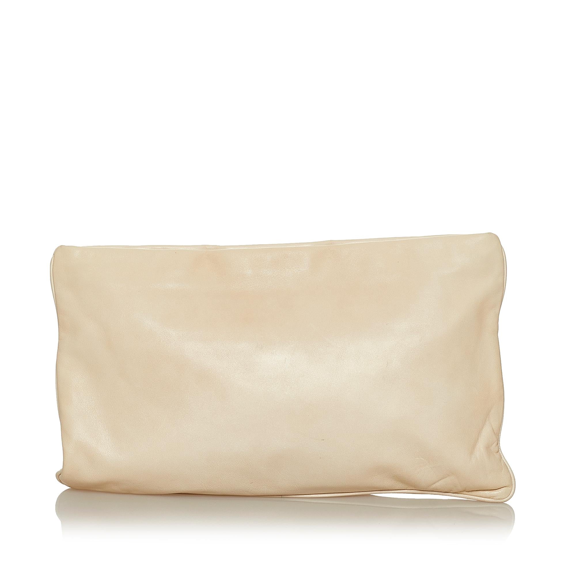 Prada Leather Clutch Bag (SHG-28778)