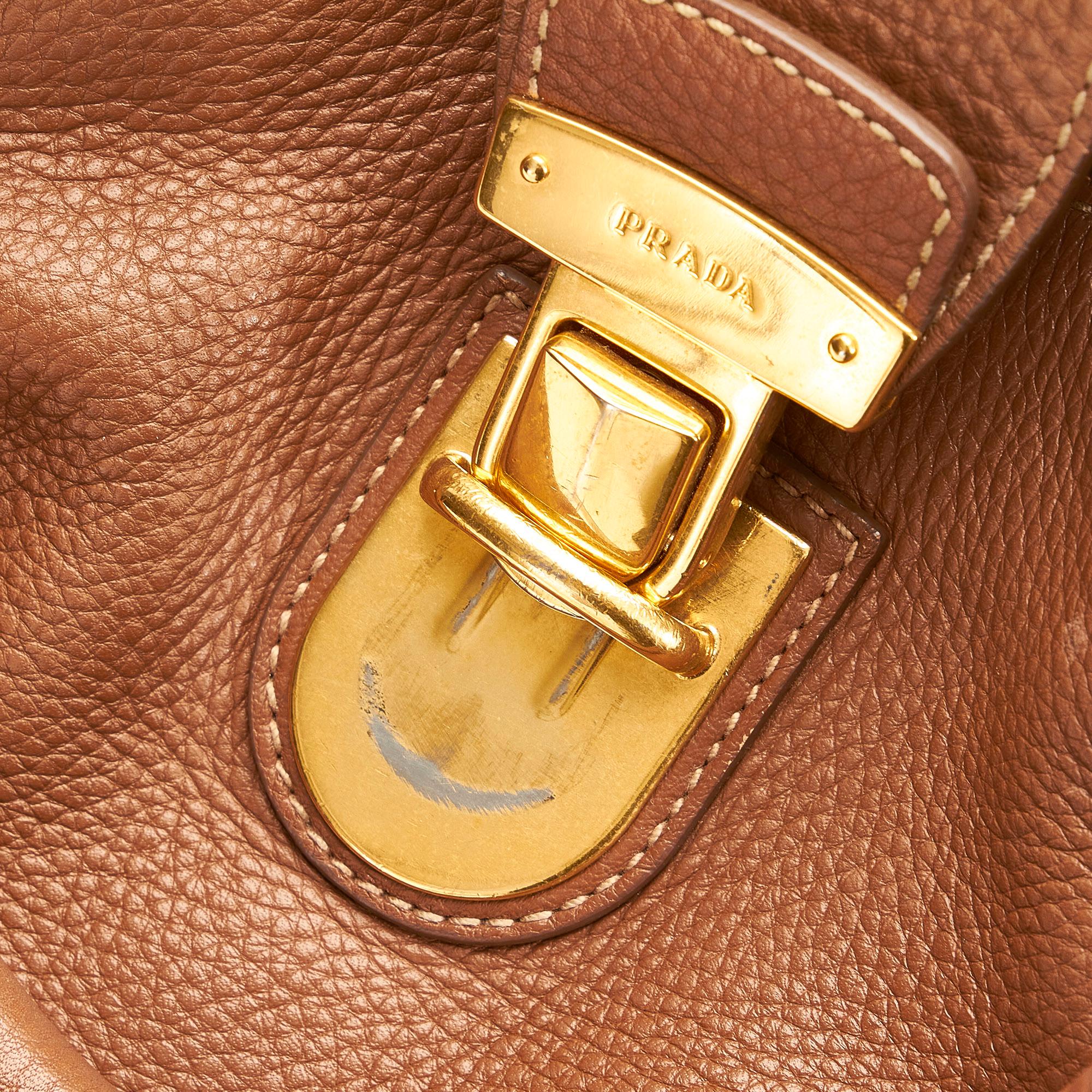 Prada Leather Handbag (SHG-25075)