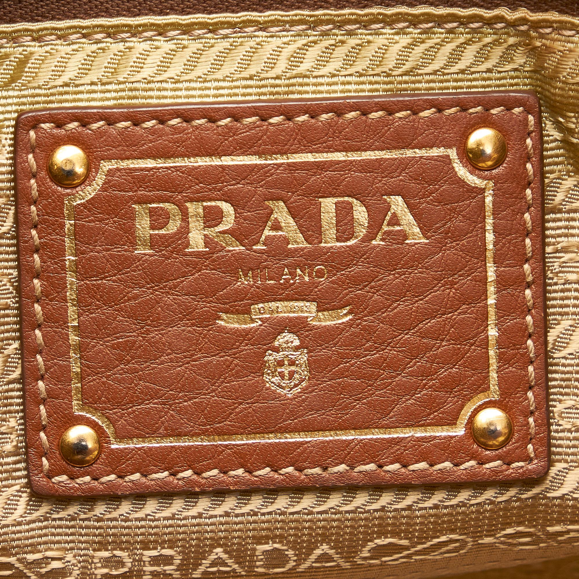 Prada Leather Handbag (SHG-25075)