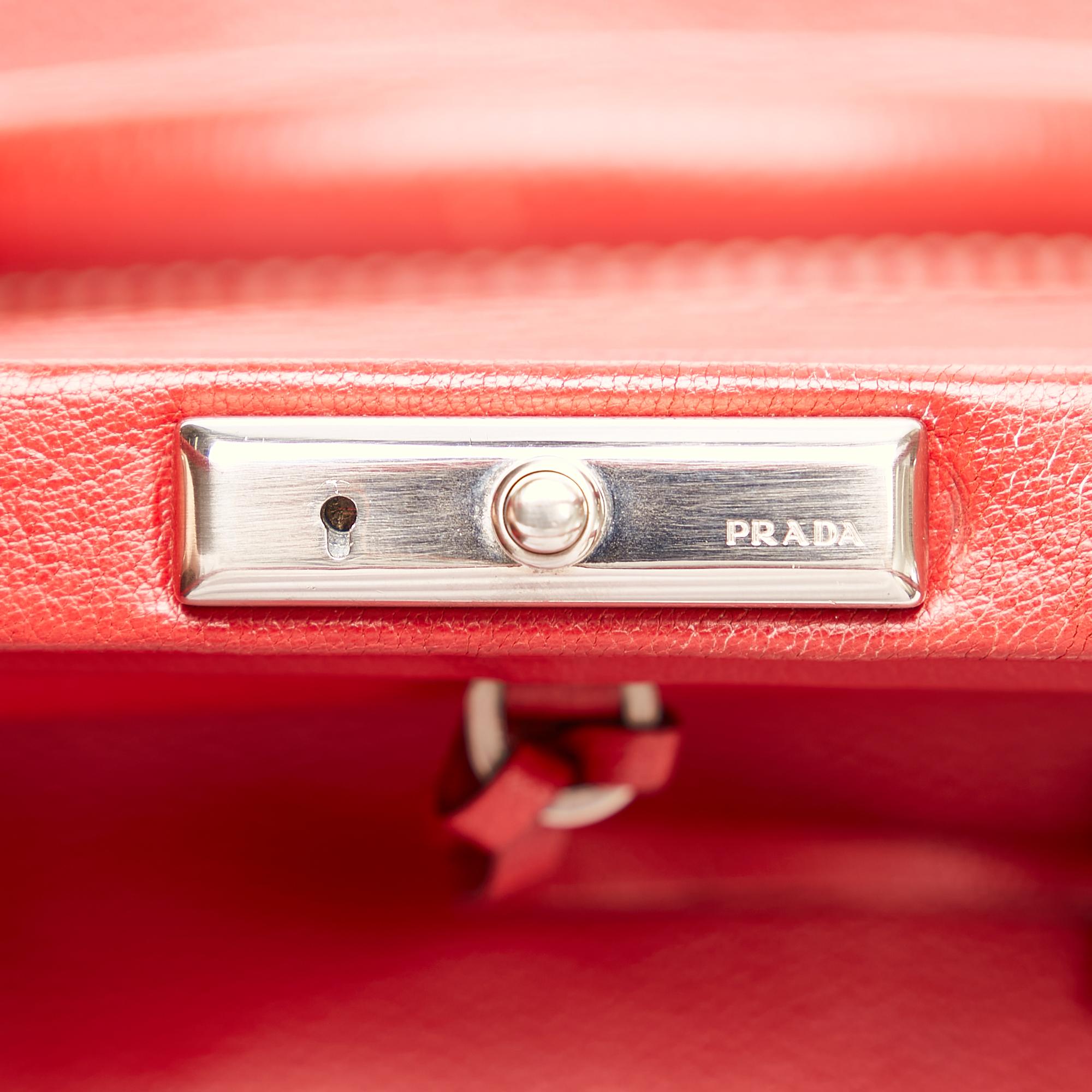 Prada Leather Handbag (SHG-33210)