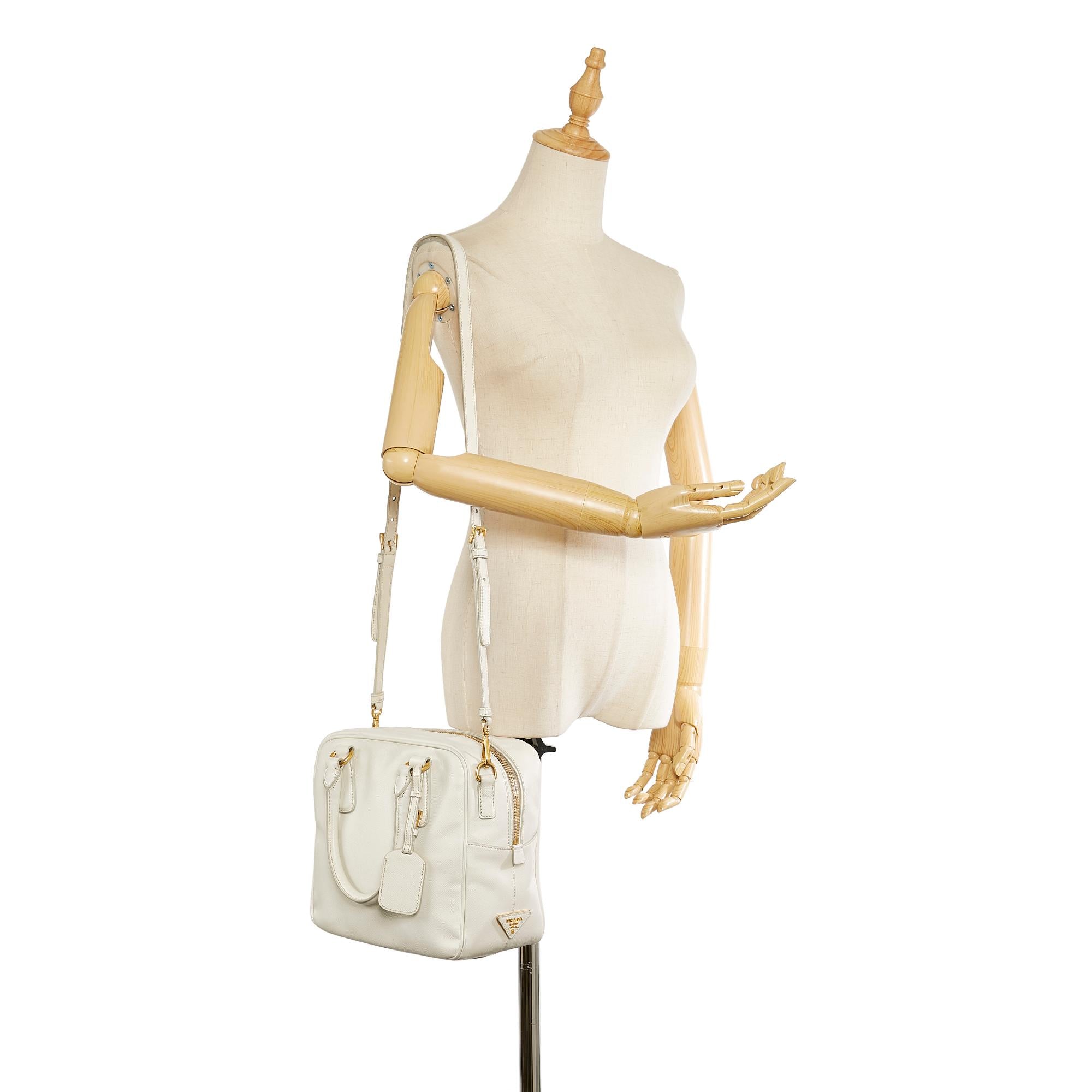 Prada Leather Satchel (SHG-24818)