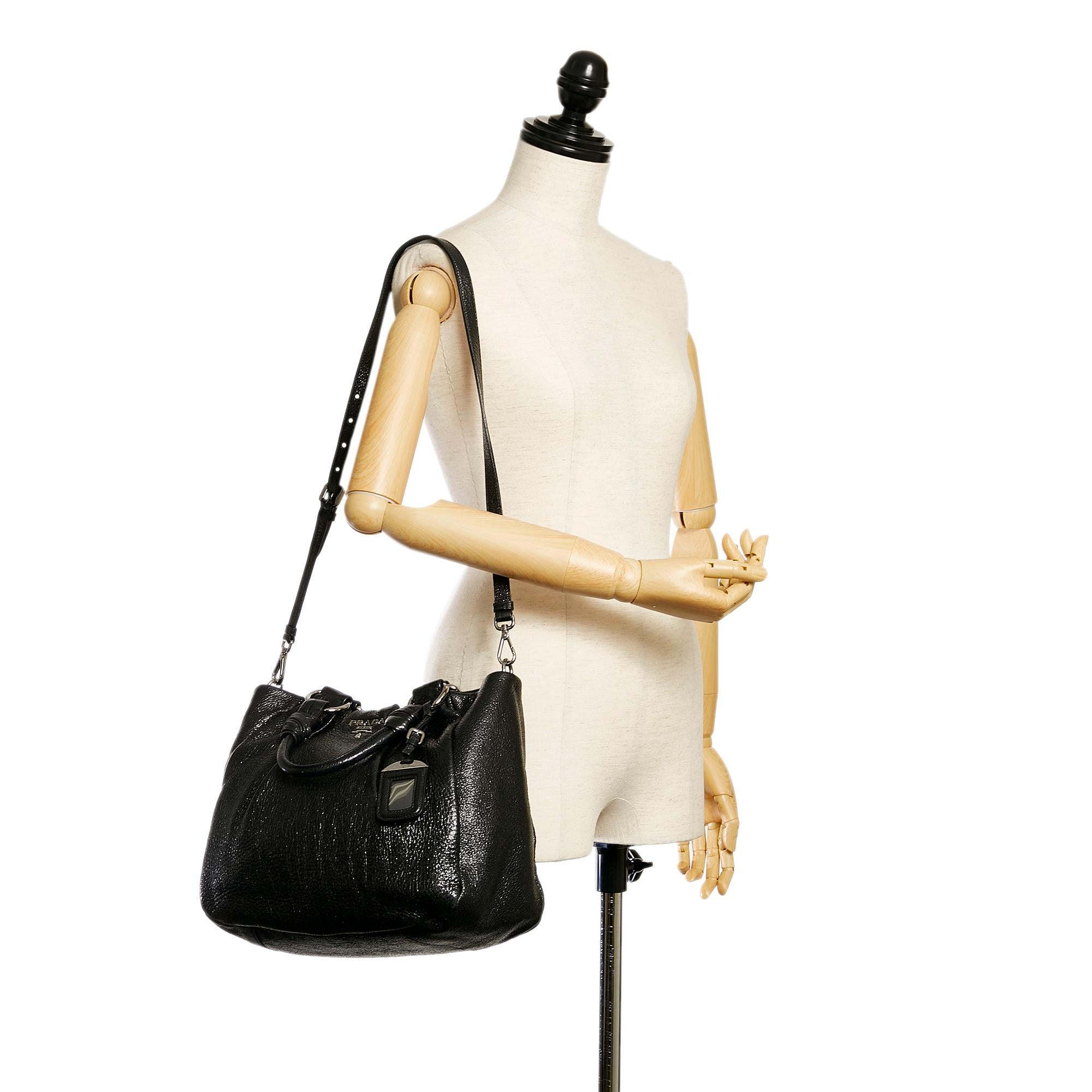 Prada Leather Satchel (SHG-29128)
