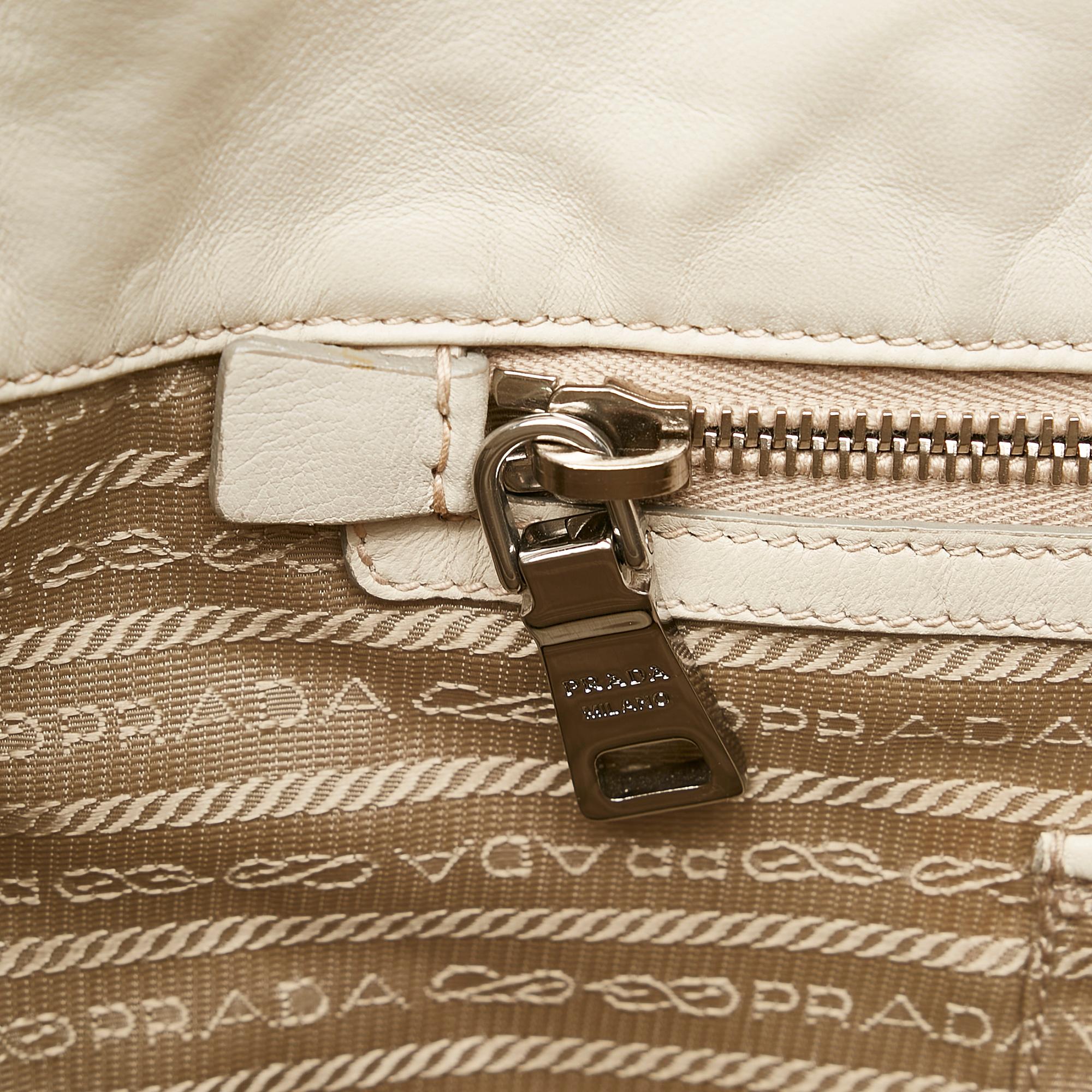 Prada Leather Satchel (SHG-29298)