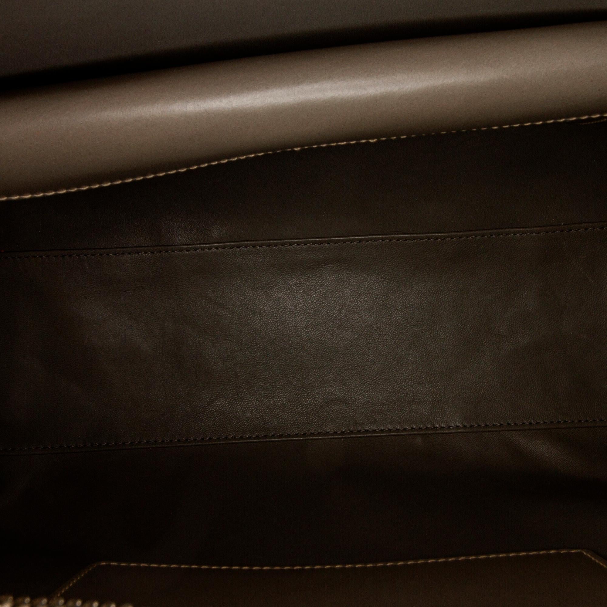 Prada Leather Satchel (SHG-33146)