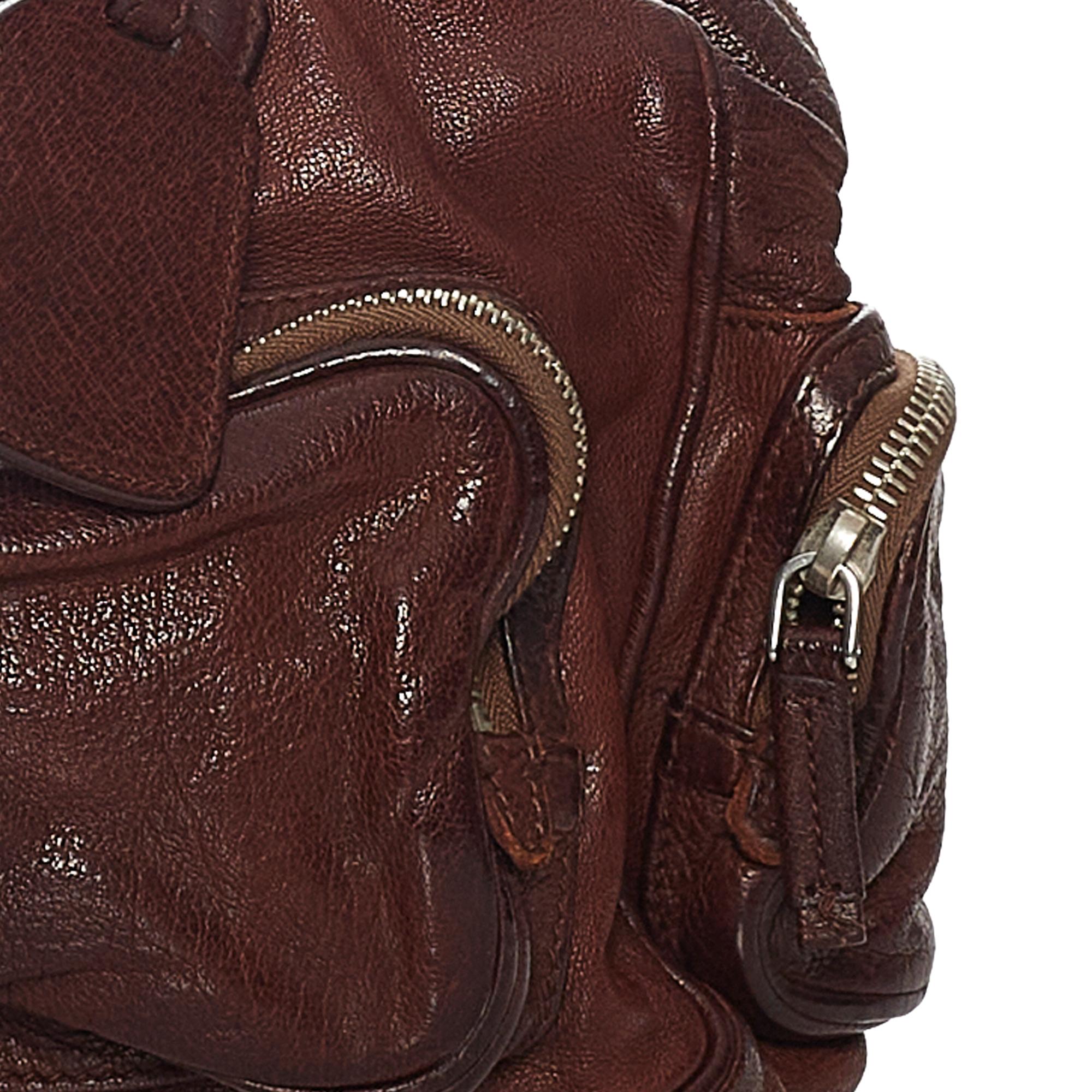 Prada Leather Shoulder Bag (SHG-27307)