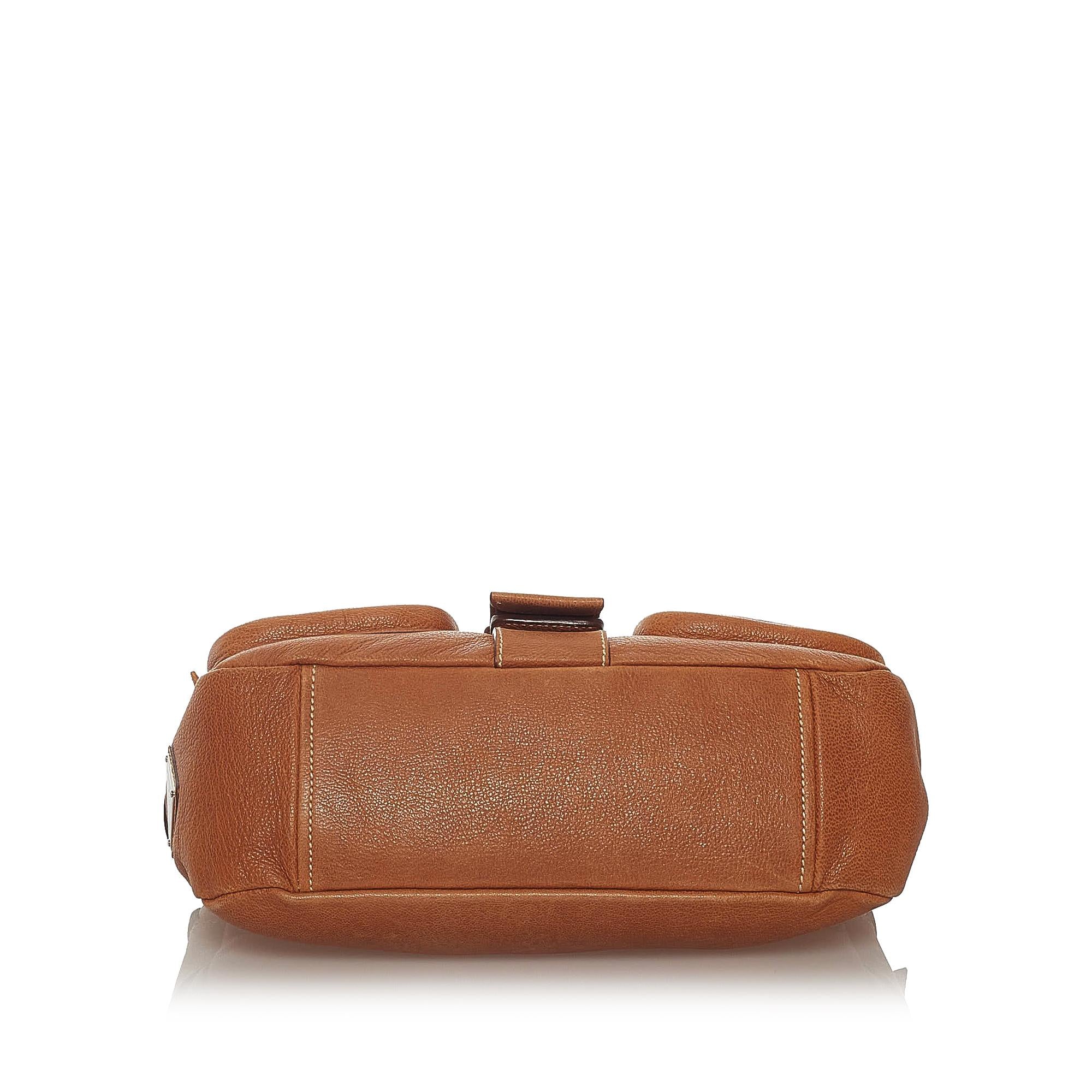 Prada Leather Shoulder Bag (SHG-28034)