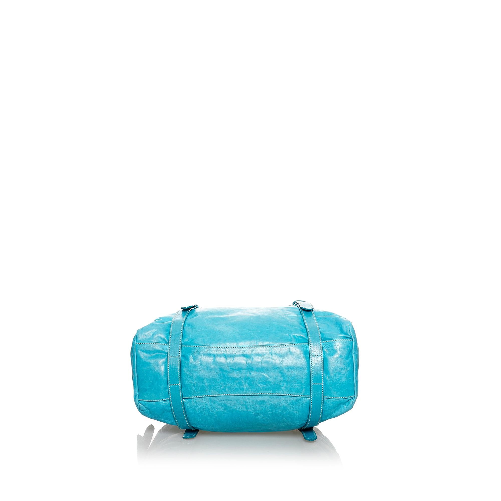 Prada Leather Tote Bag (SHG-36109)