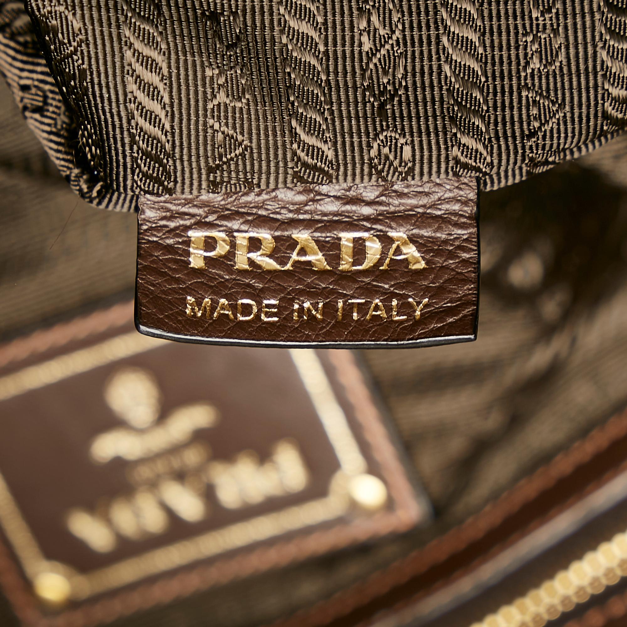 Prada Logo Tessuto Drawstring Tote Bag (SHG-25209)