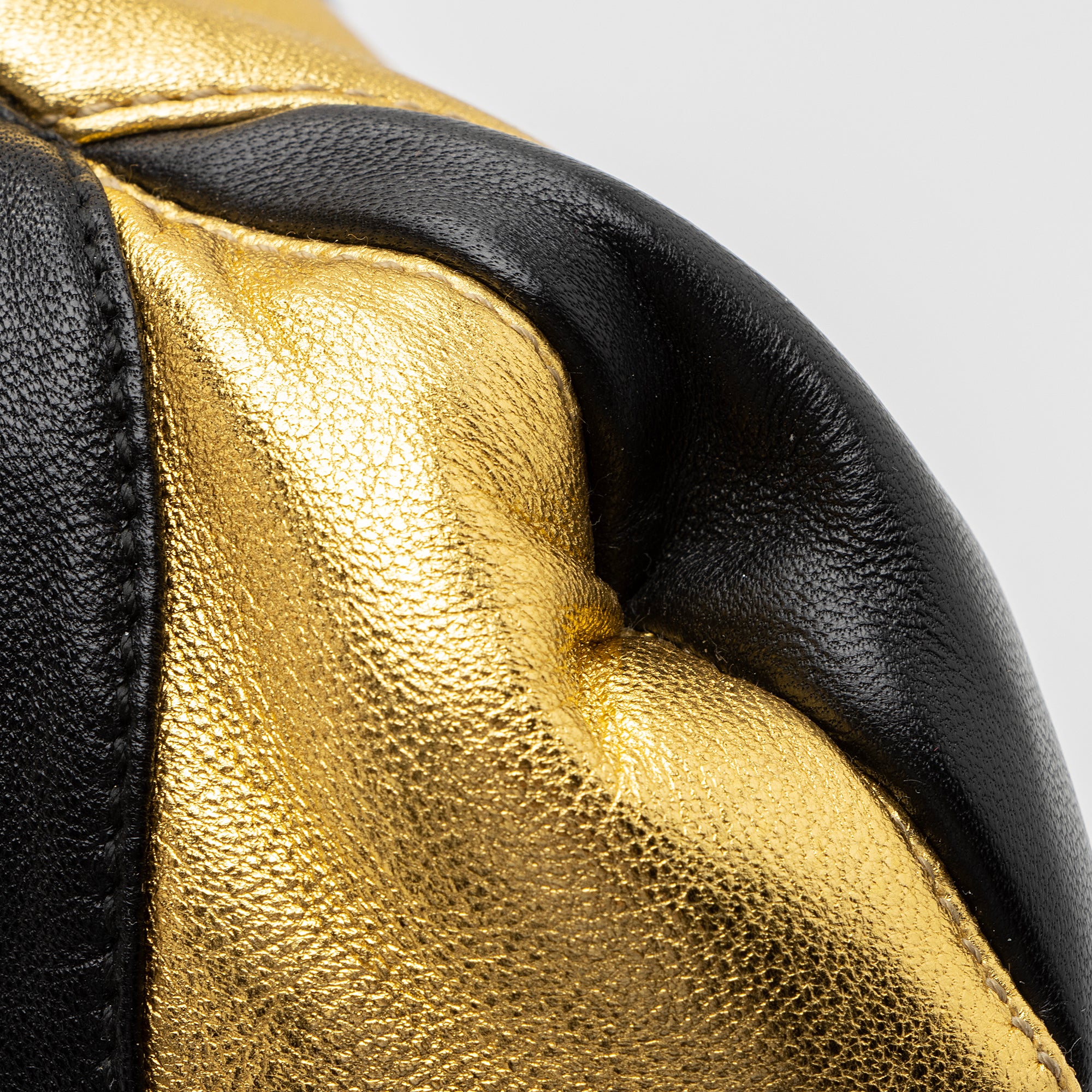 Prada Metallic Nappa Waves Medium Shoulder Bag (SHF-23173)