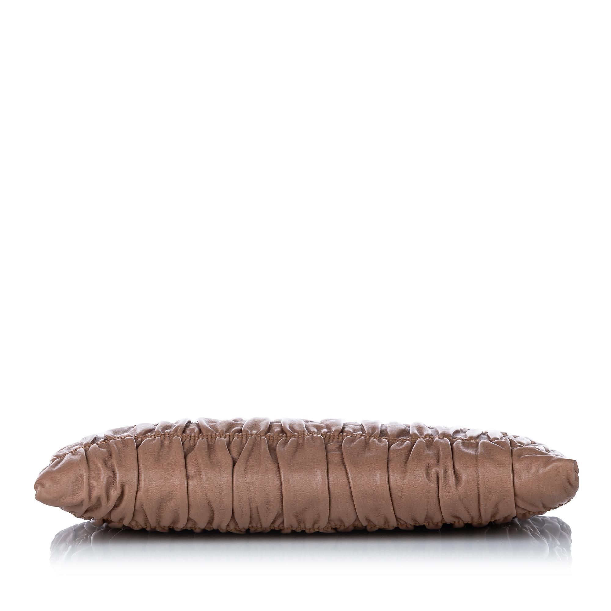 Prada Nappa Gaufre Clutch Bag (SHG-29290)