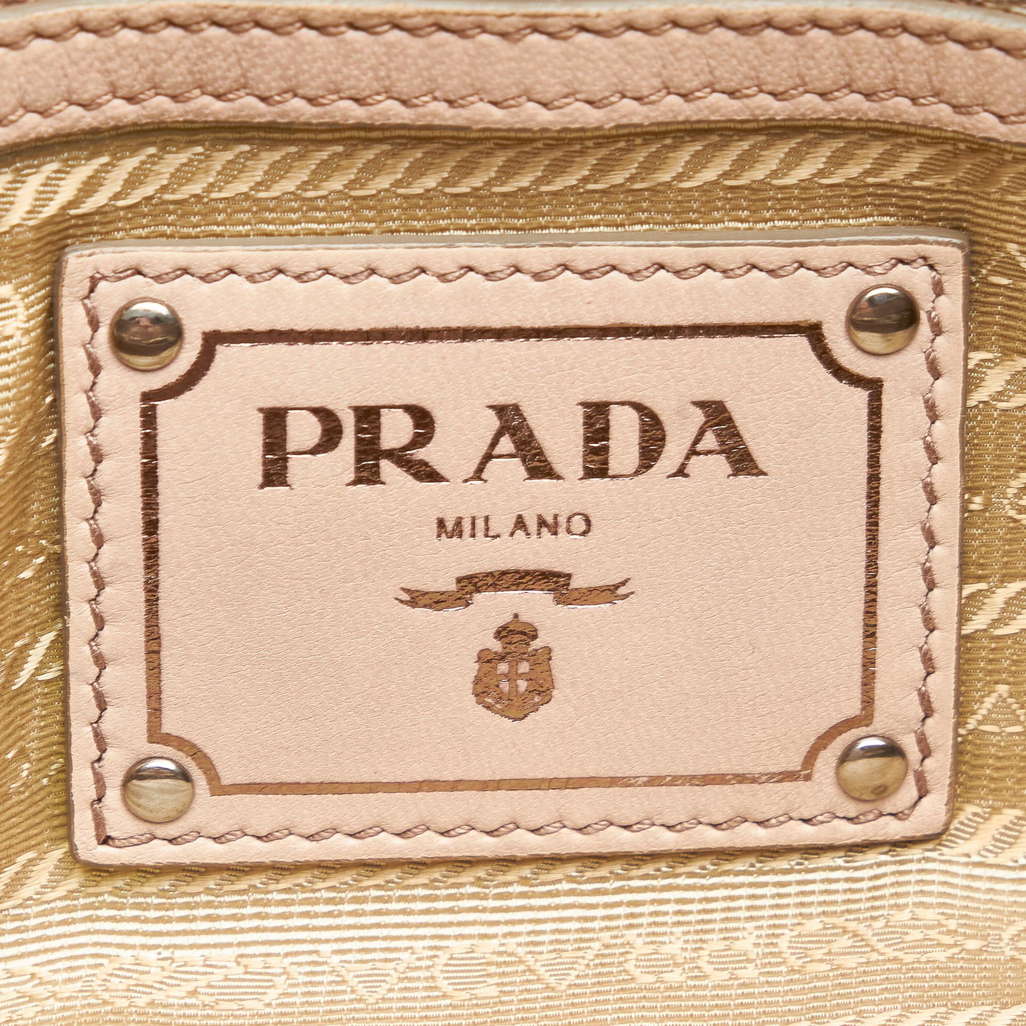 Prada Nappa Gaufre Satchel (SHG-24754)