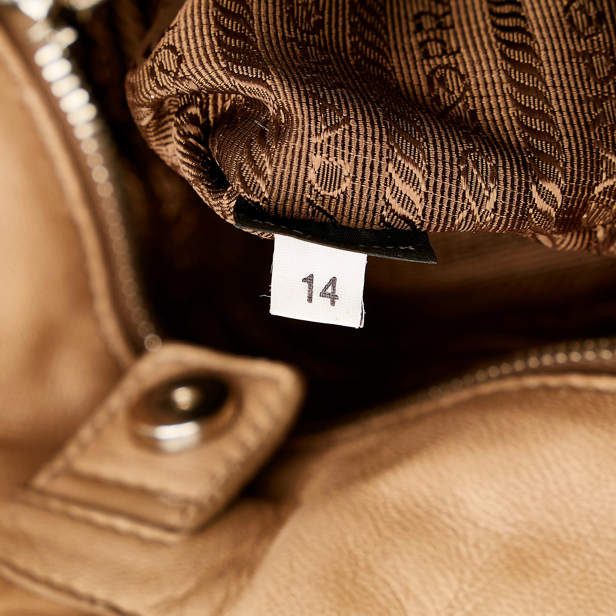 Prada Nappa Gaufre Satchel (SHG-27485)