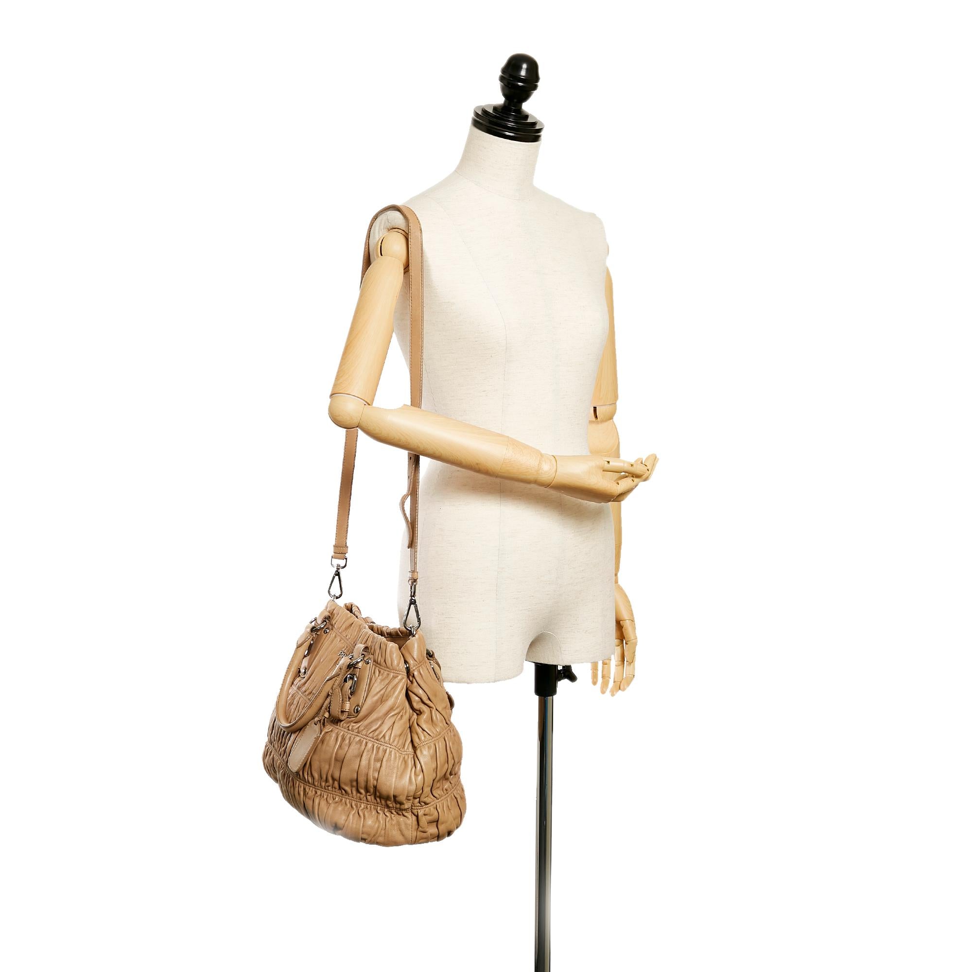 Prada Nappa Gaufre Satchel (SHG-27485)