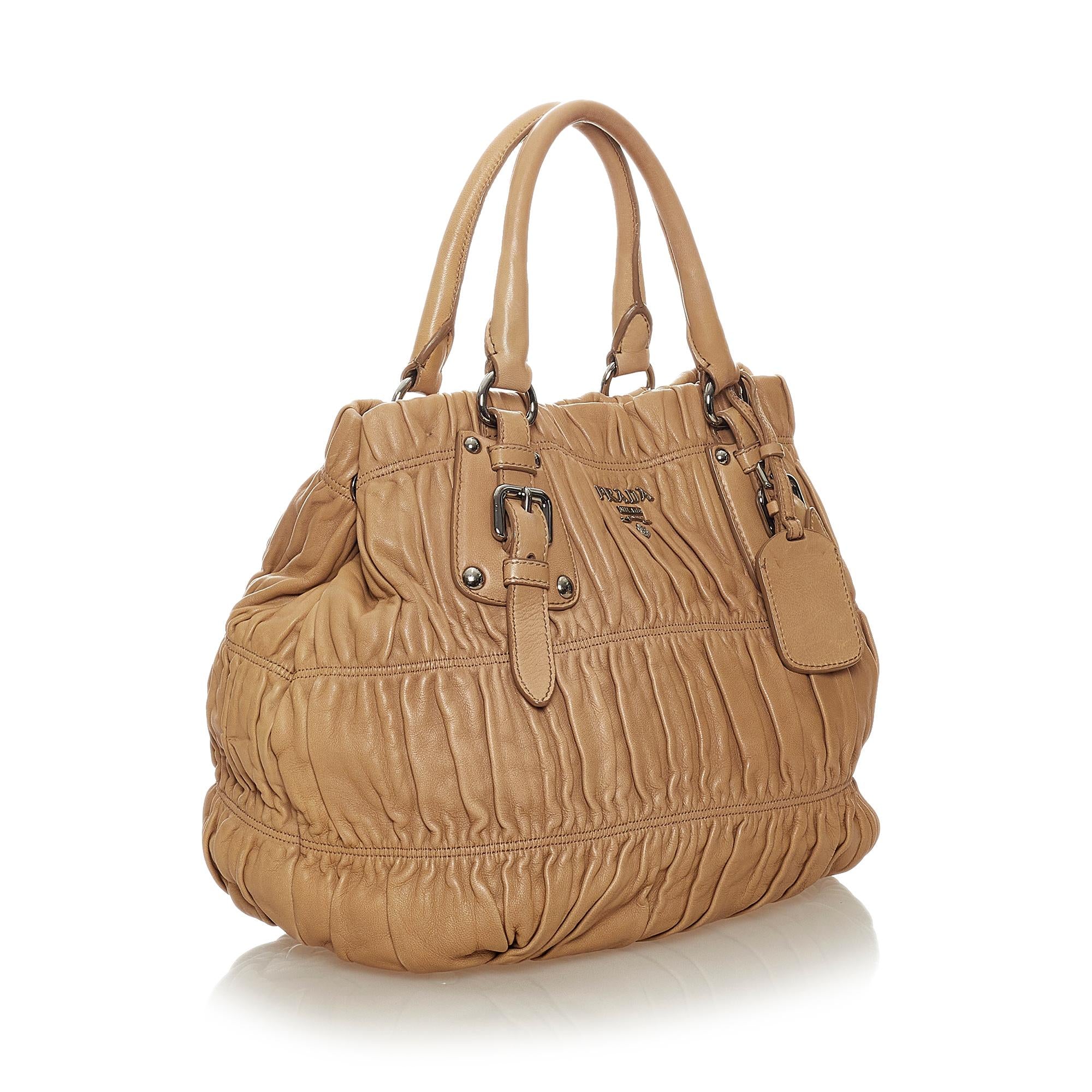 Prada Nappa Gaufre Satchel (SHG-27485)