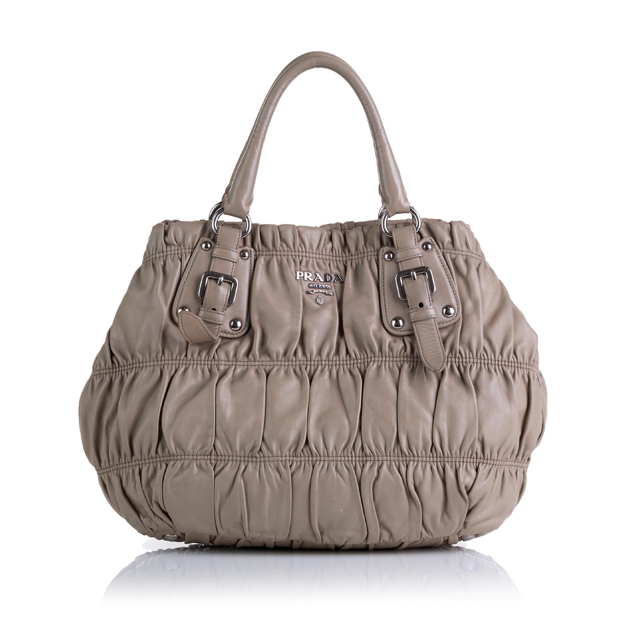 Prada Nappa Gaufre Satchel (SHG-35937)