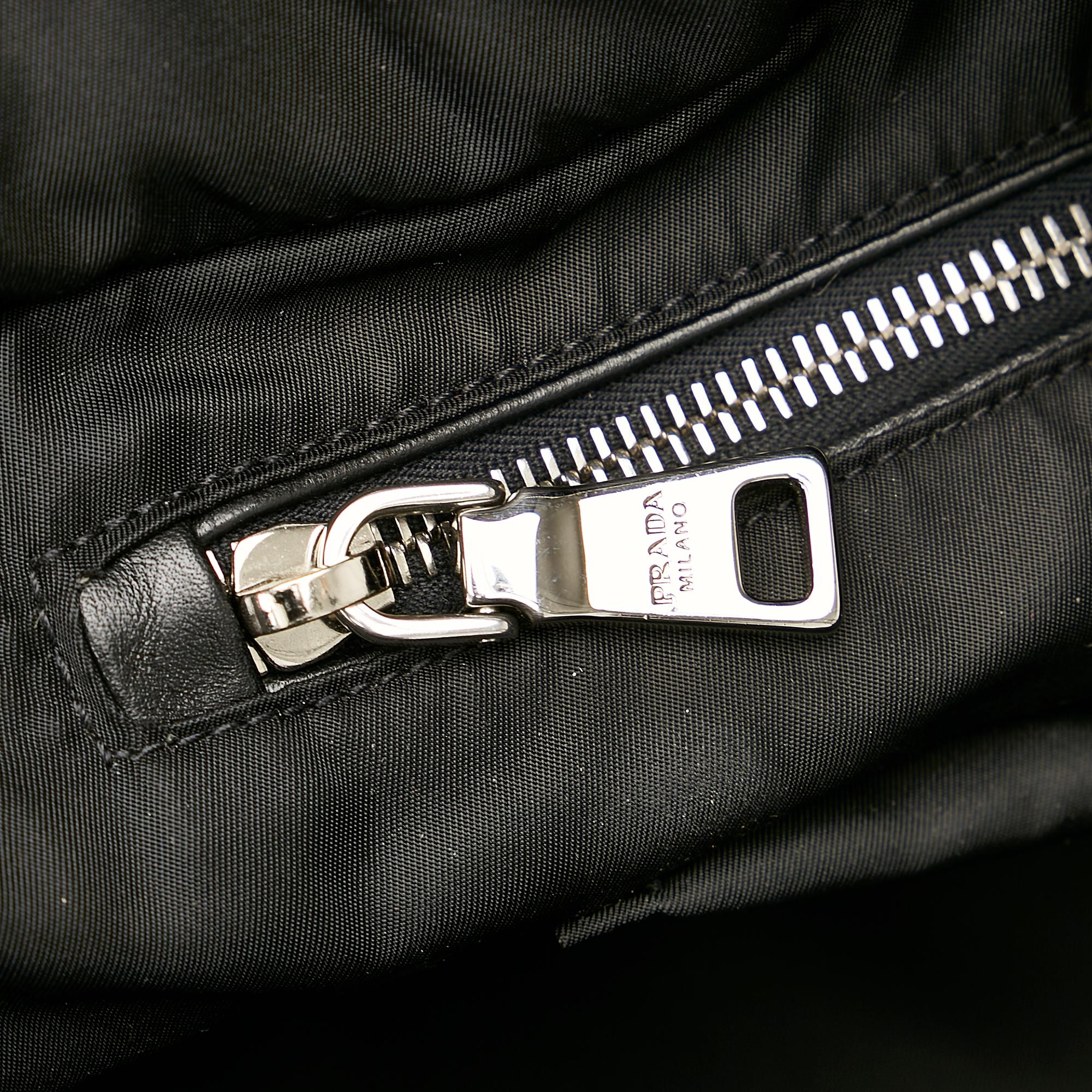 Prada Printed Tessuto Satchel (SHG-24964)