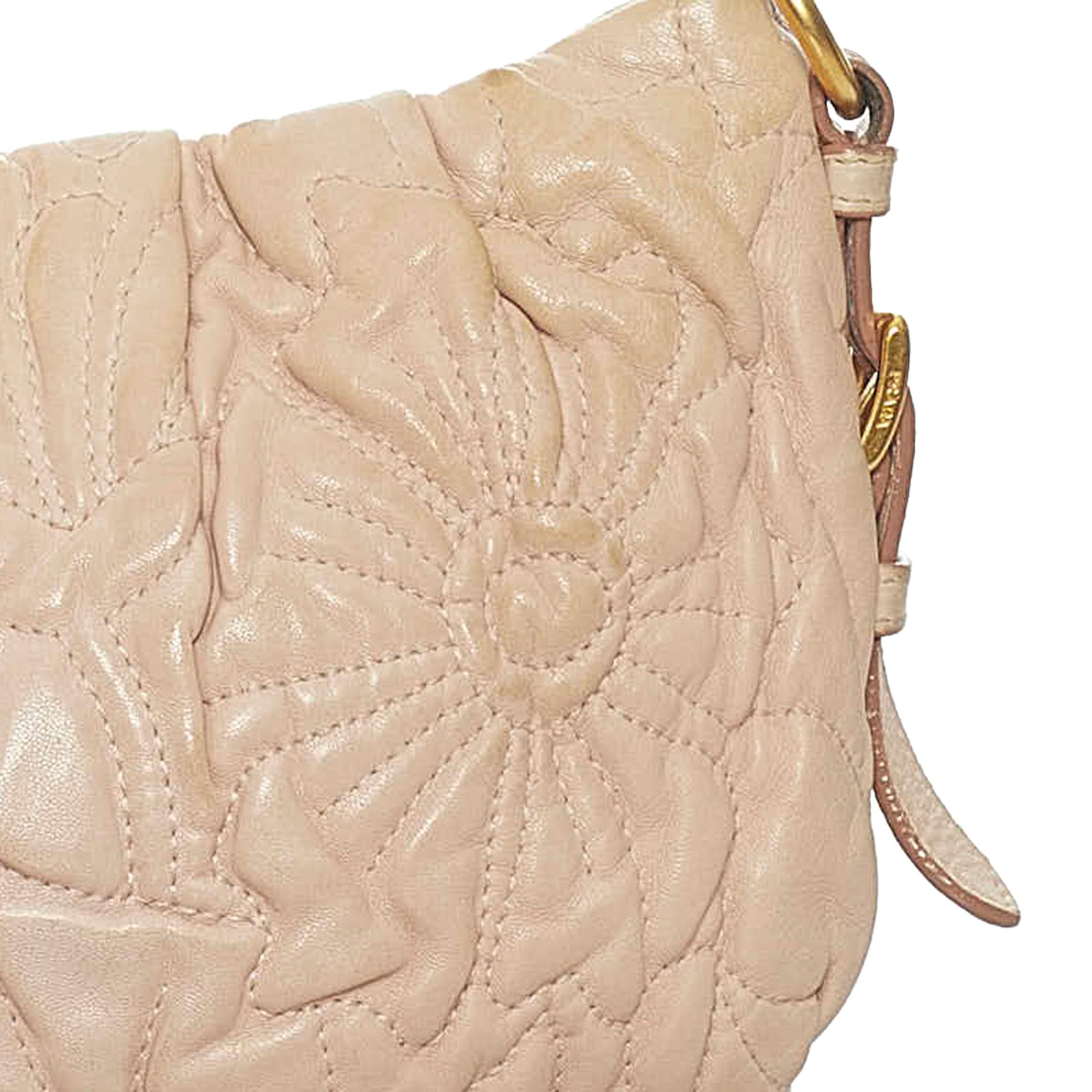 Prada Quilted Leather Handbag (SHG-28640)
