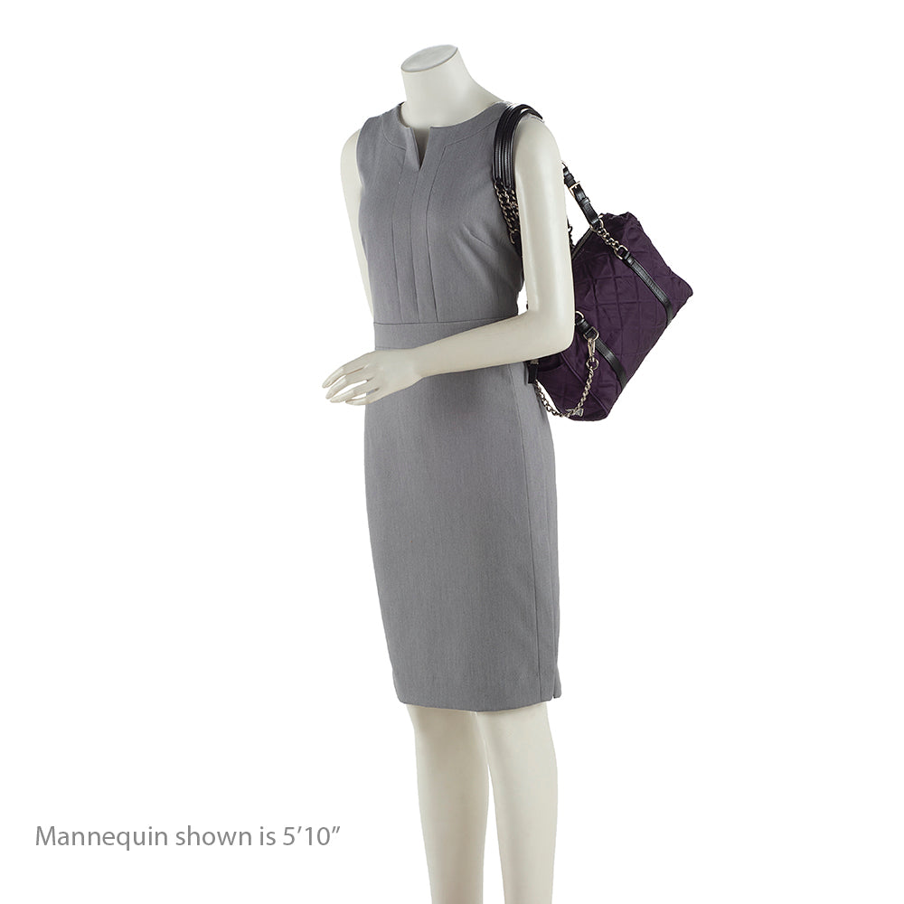 Prada Quilted Tessuto Shoulder Bag (SHF-18583)