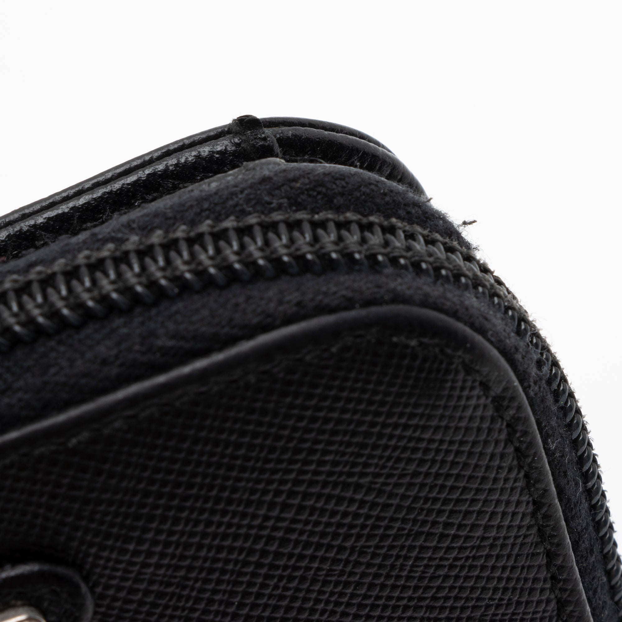 Prada Saffiano Compact Bi-Fold Zip Around Wallet (SHF-nBBc8D)