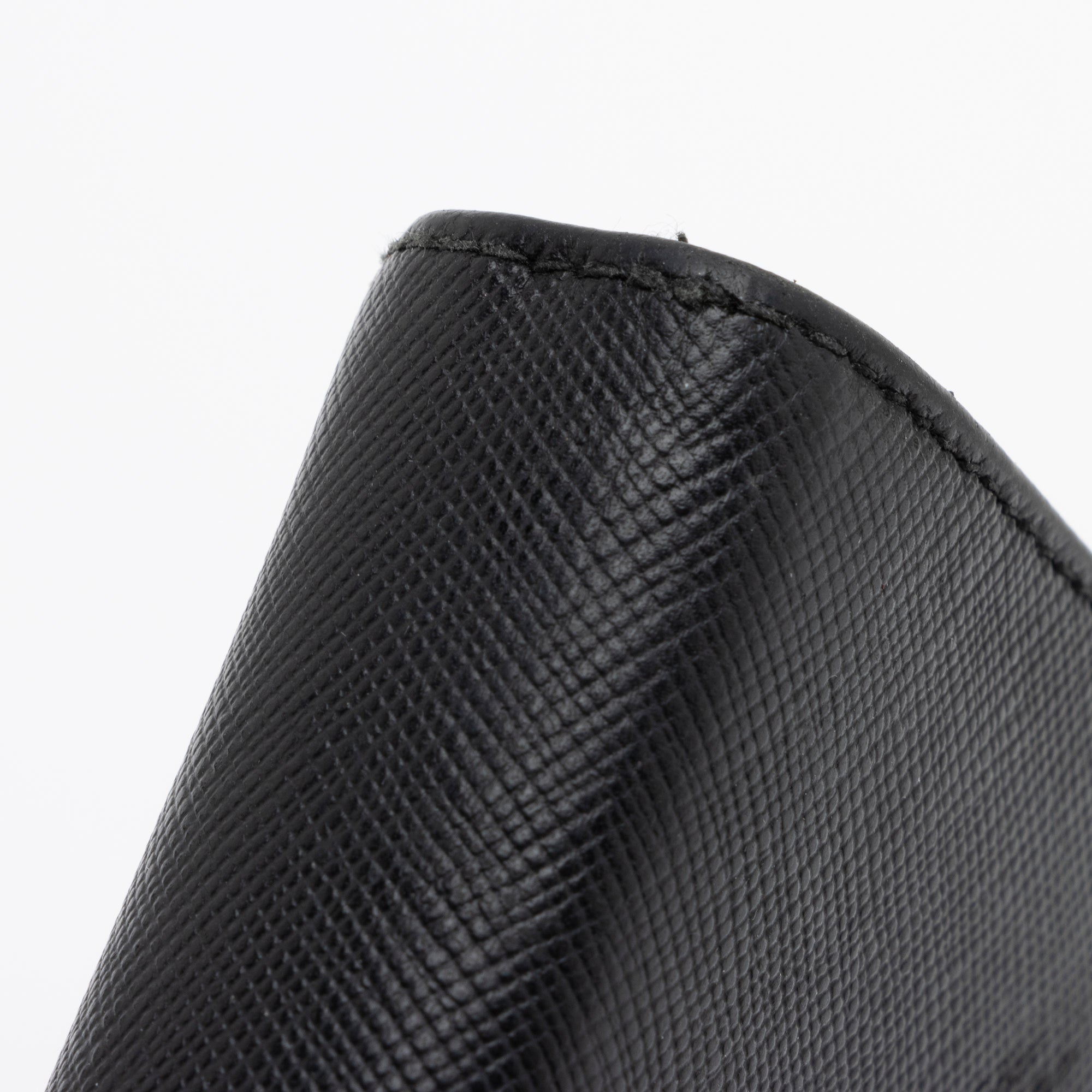 Prada Saffiano Compact Bi-Fold Zip Around Wallet (SHF-nBBc8D)