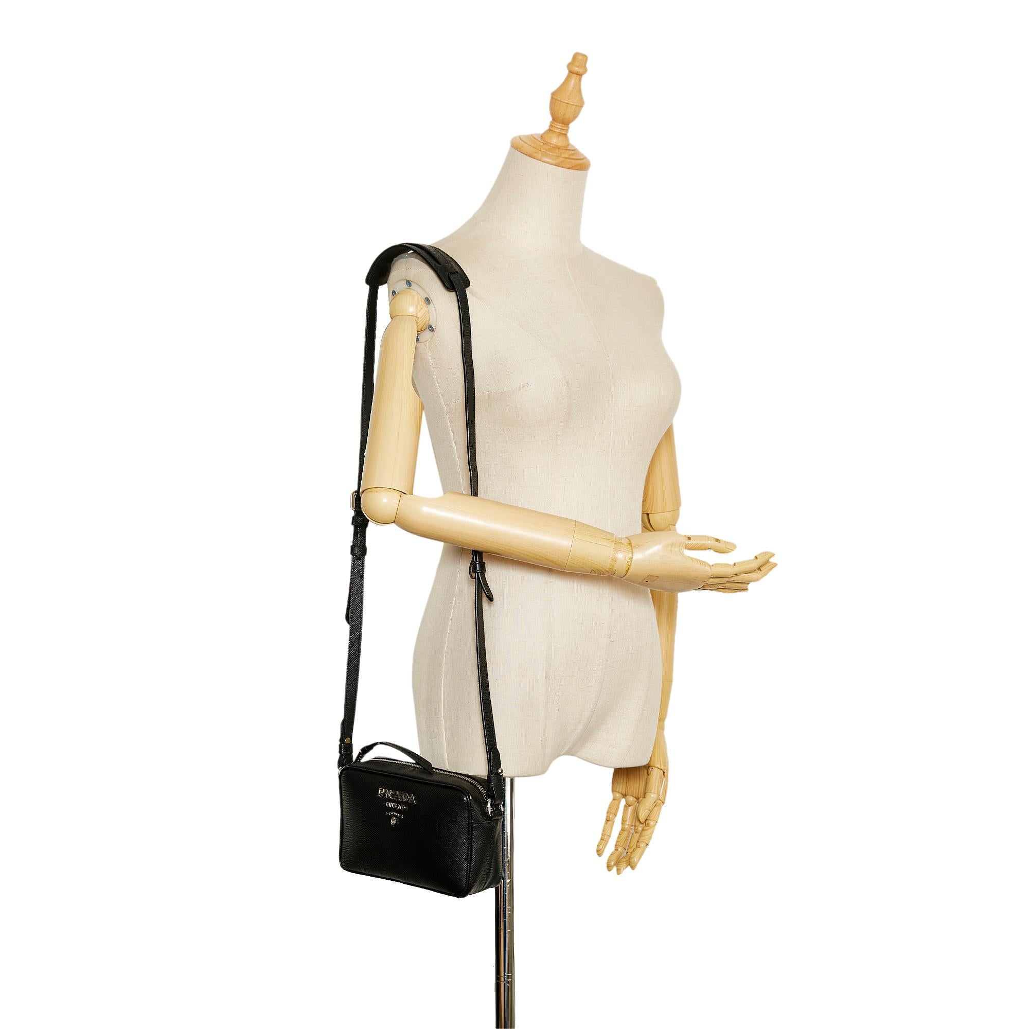 Prada Saffiano Crossbody (SHG-36775)