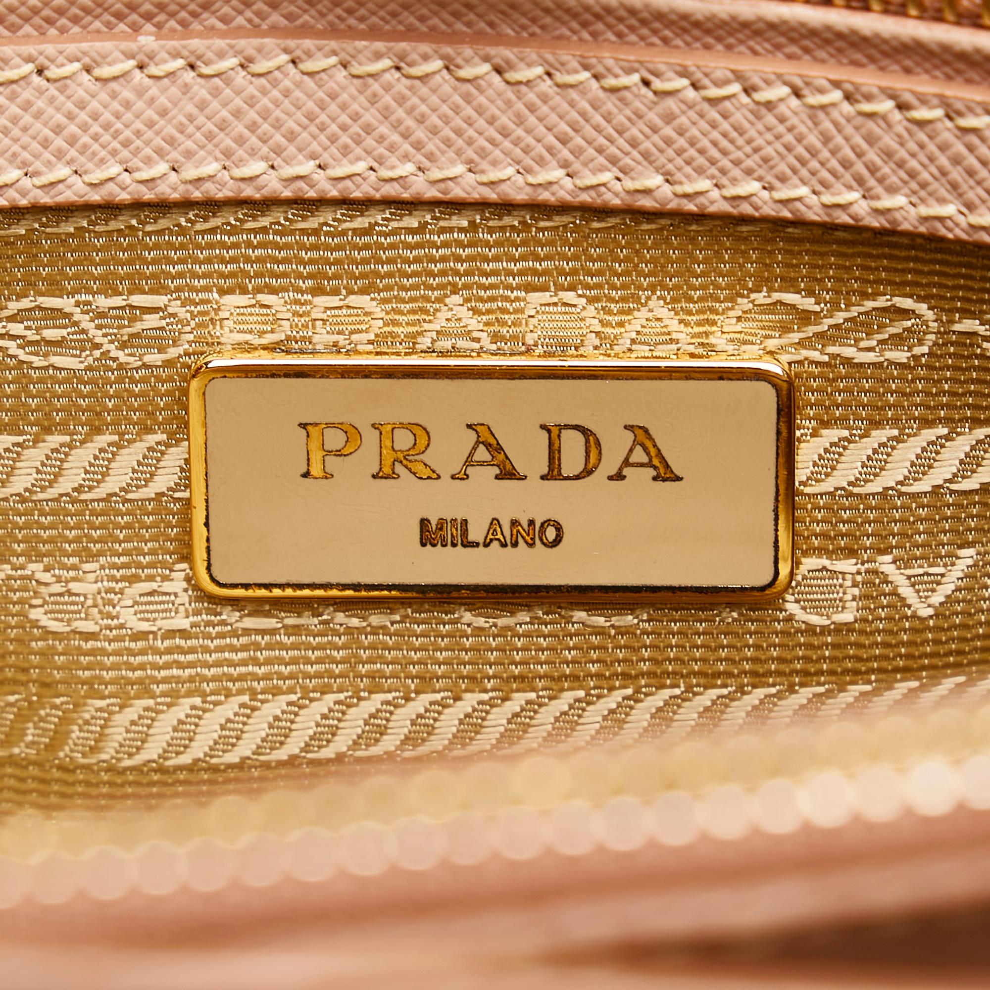 Prada Saffiano Galleria Satchel (SHG-27730)