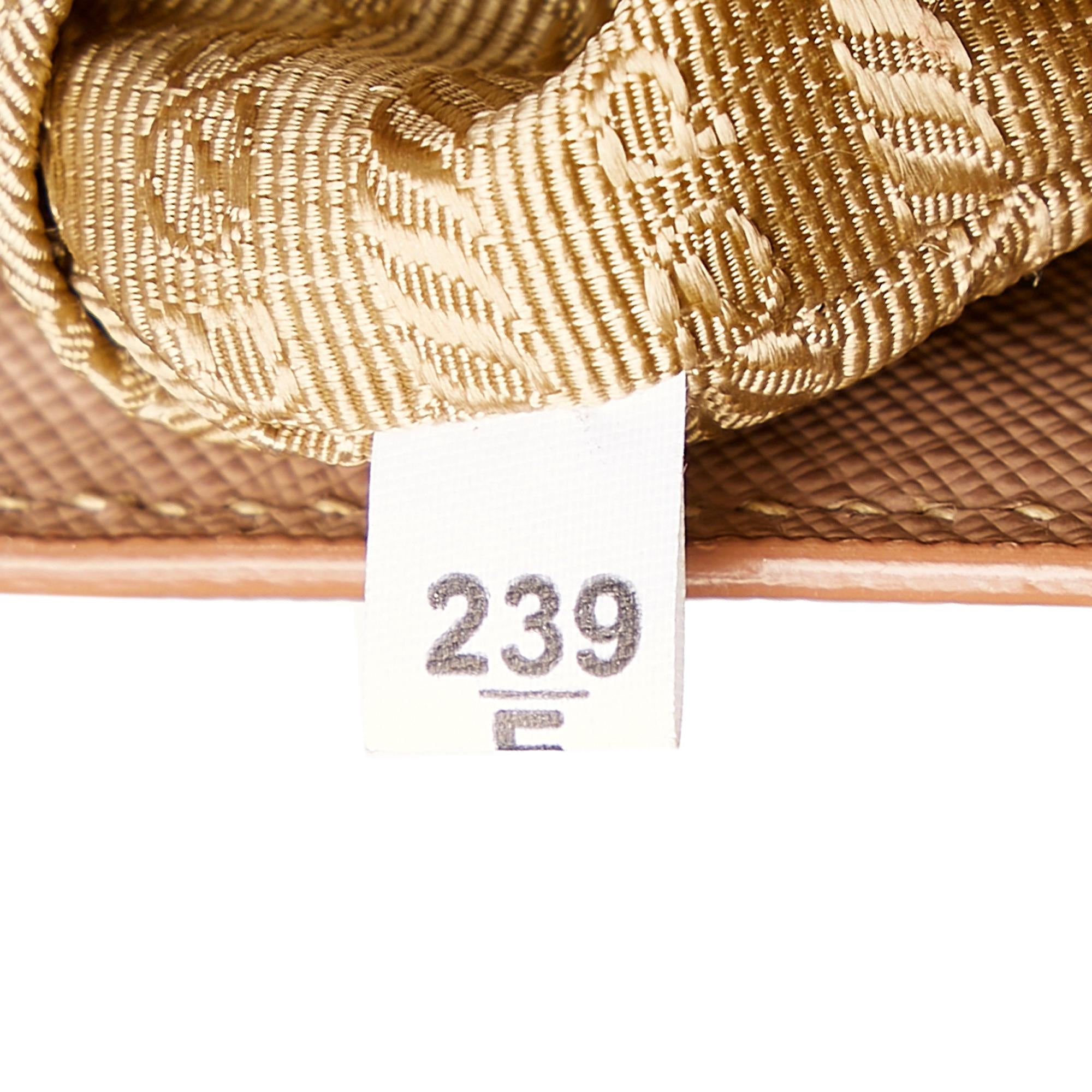 Prada Saffiano Galleria Satchel (SHG-27730)