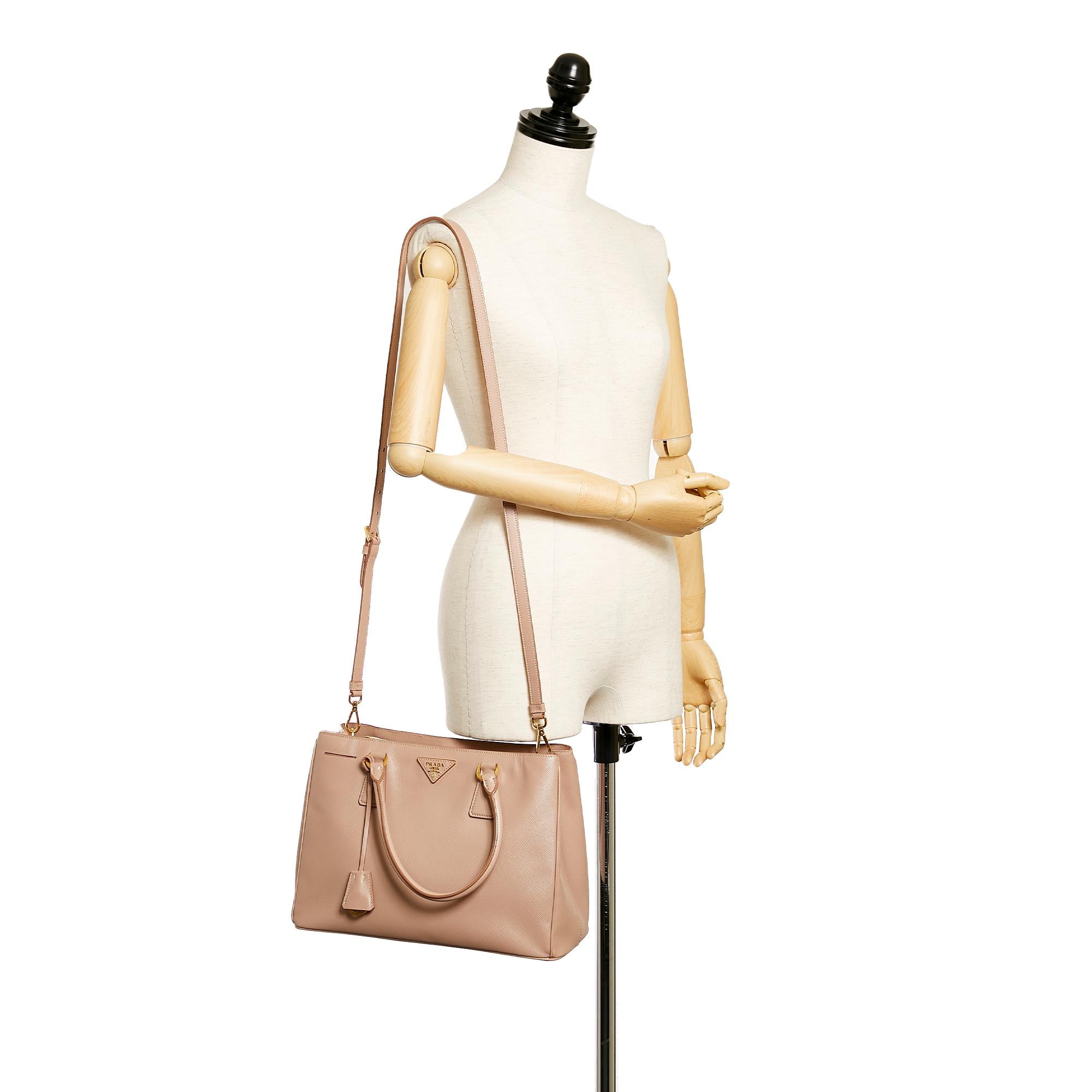 Prada Saffiano Galleria Satchel (SHG-27730)