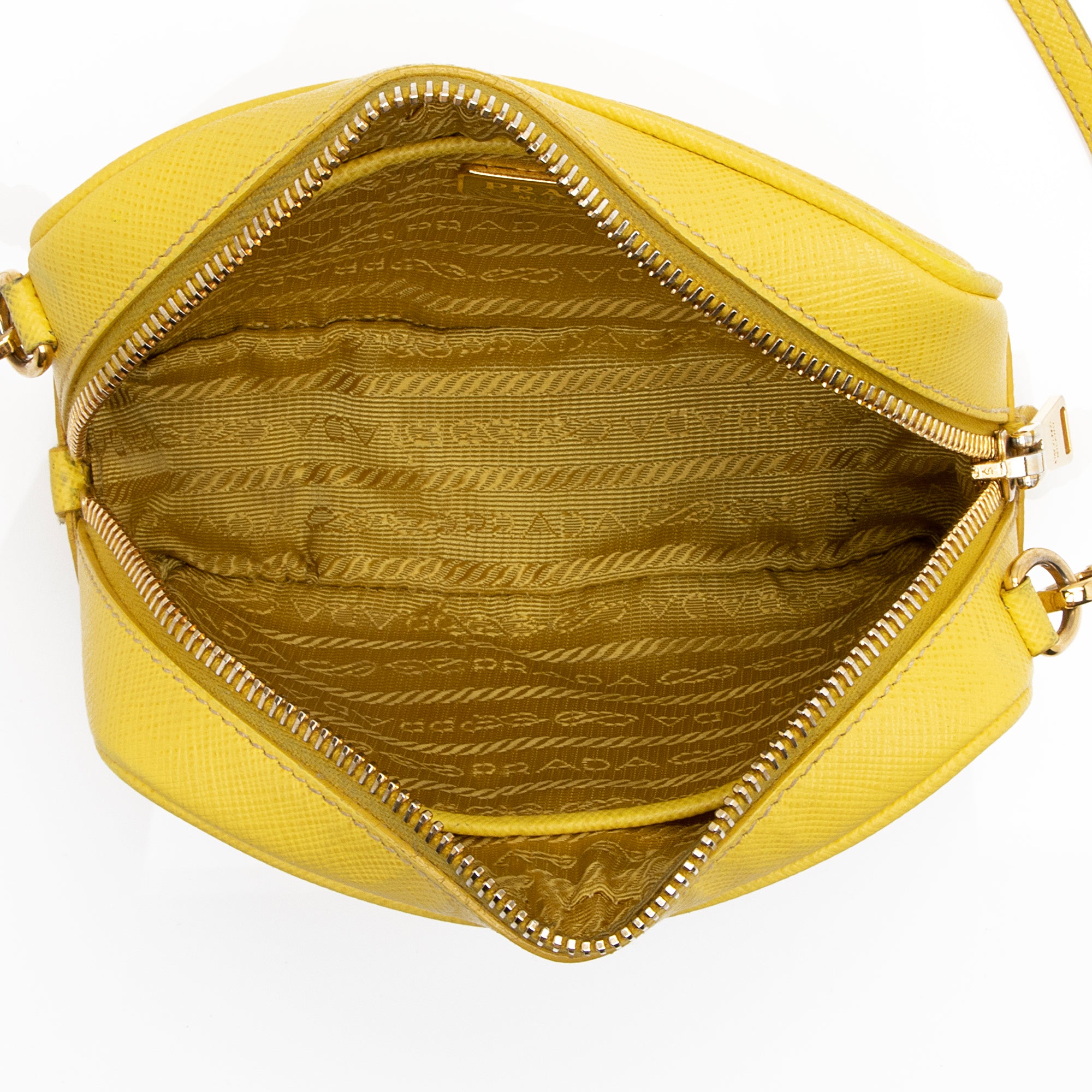 Prada Saffiano Leather Mini Camera Bag (SHF-23358)