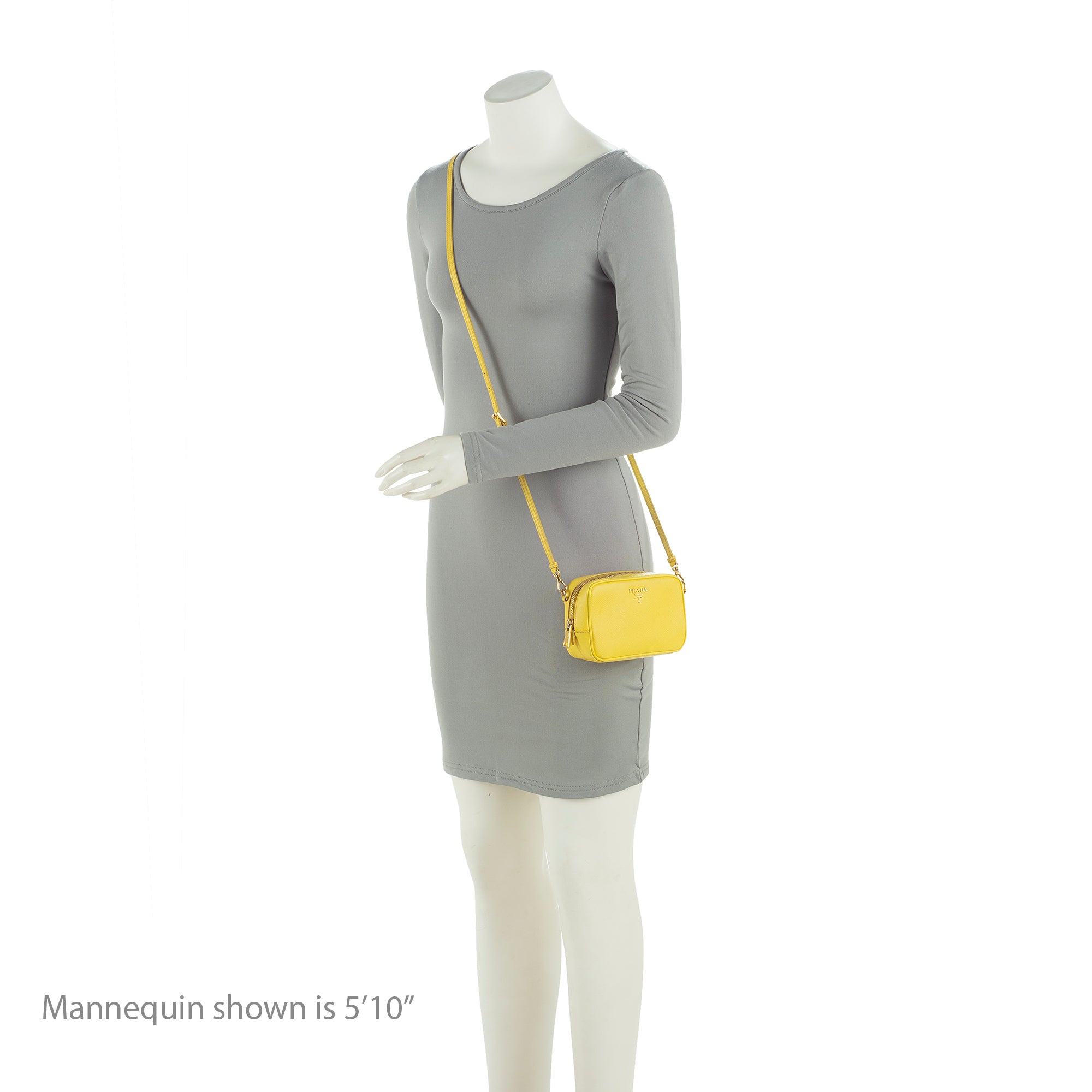 Prada Saffiano Leather Mini Camera Bag (SHF-23358)