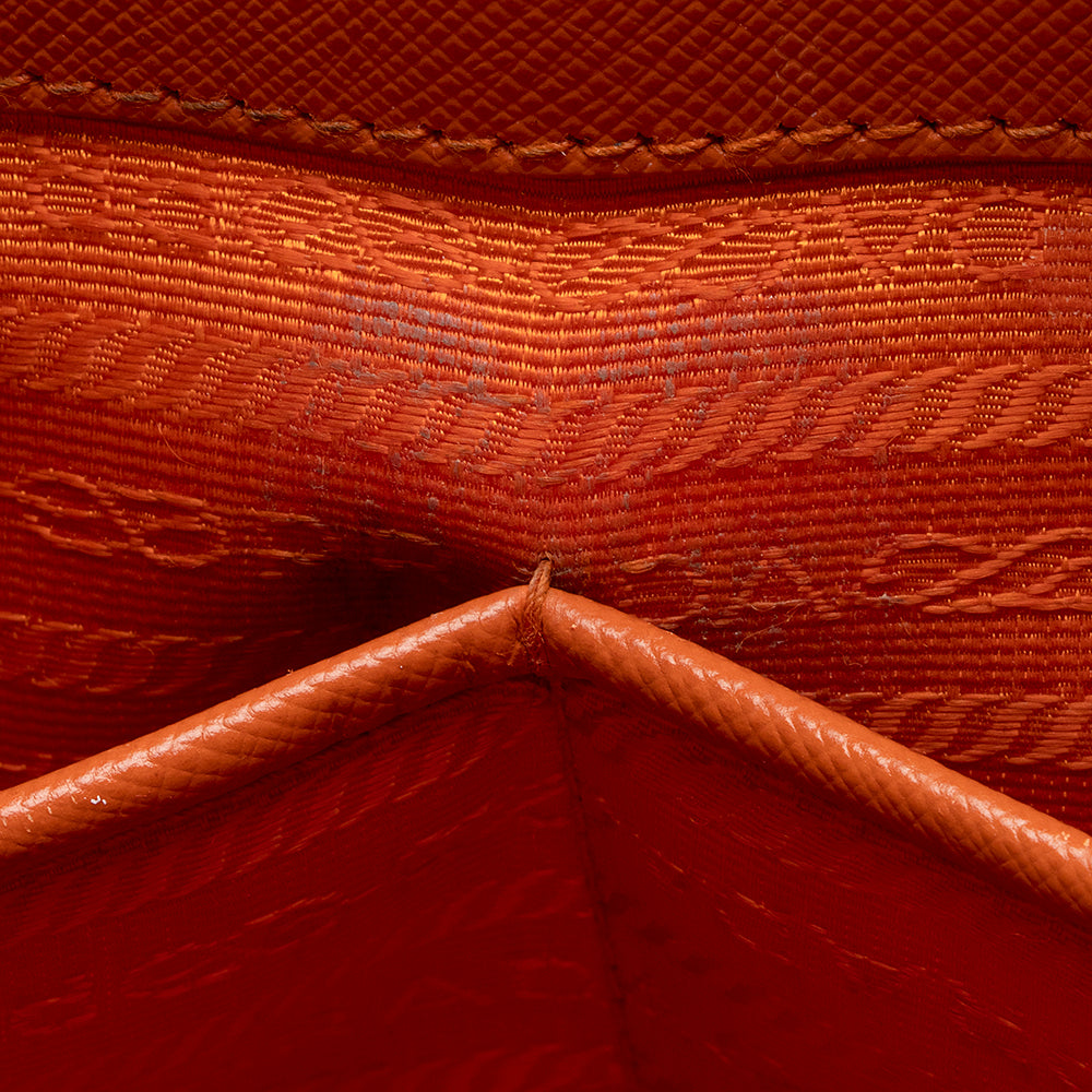 Prada Saffiano Leather Parabole Tote (SHF-22075)