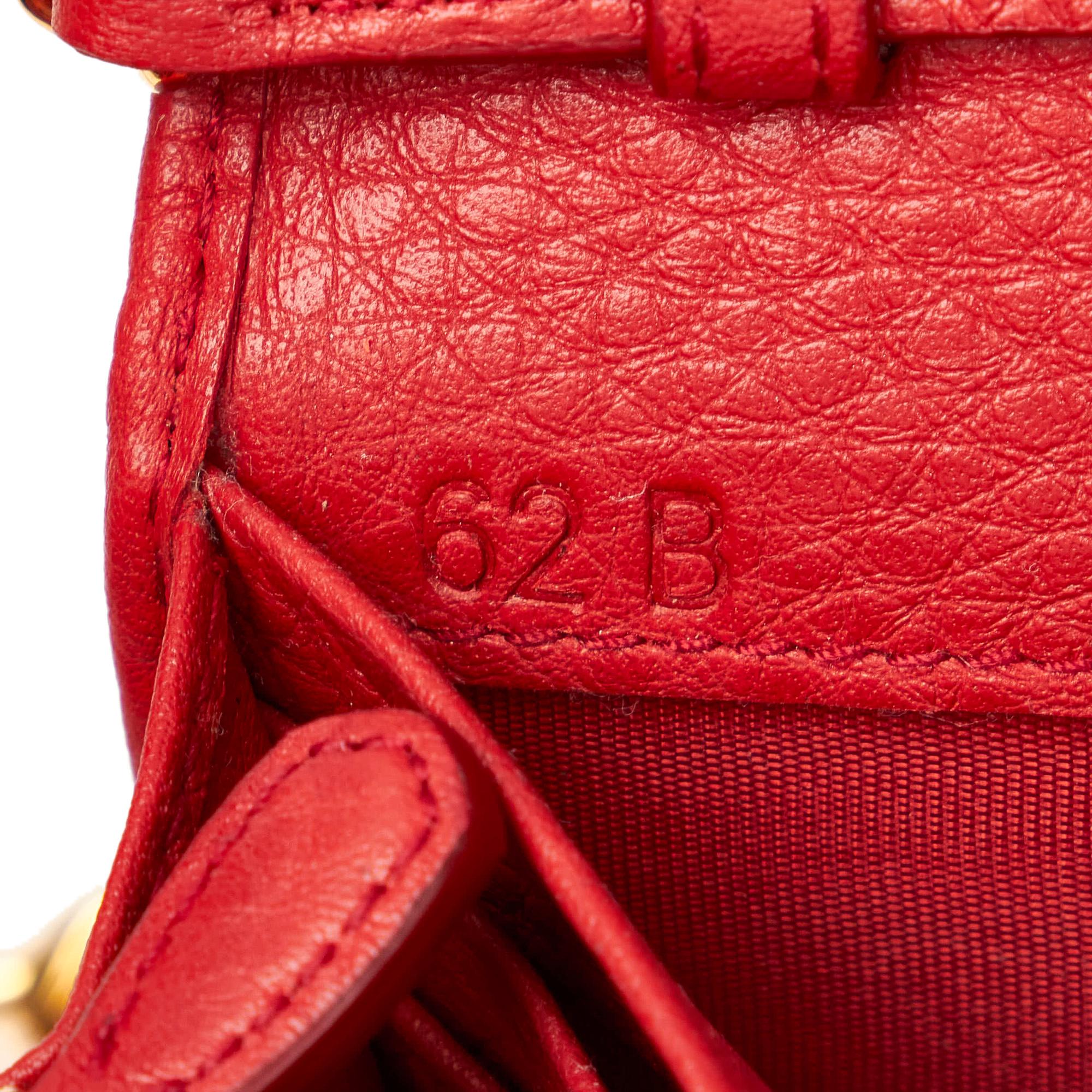 Prada Saffiano Leather Wallet on Chain (SHG-28665)