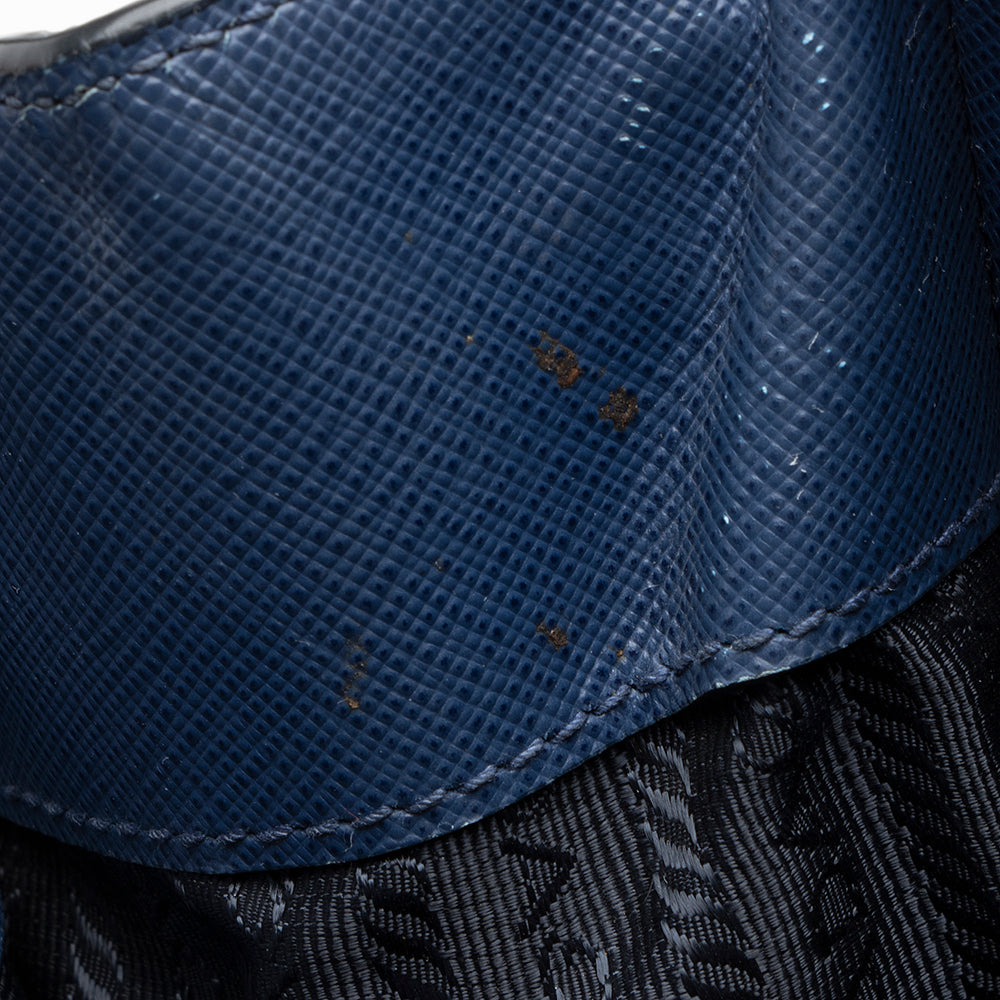 Prada Saffiano Lux Double-Zip Large Tote (SHF-19320)