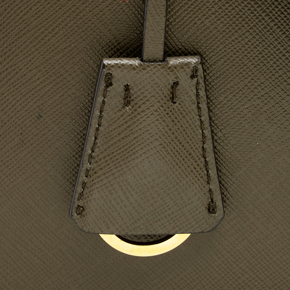 Prada Saffiano Lux Double-Zip Large Tote (SHF-19891)