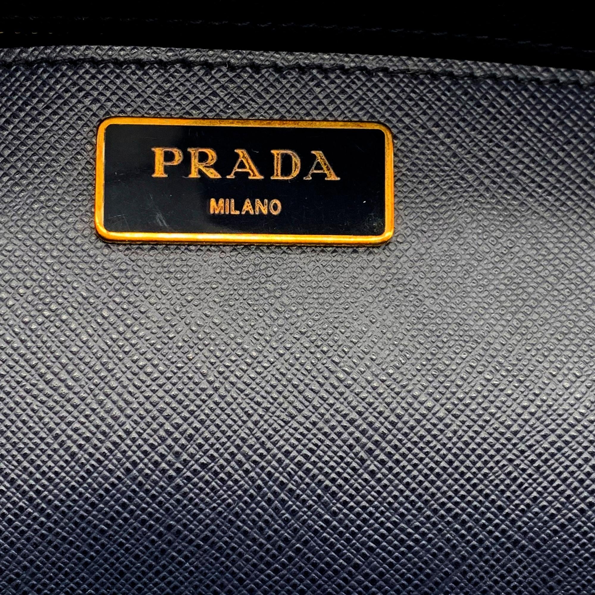Prada Saffiano Lux Galleria Handbag (SHG-36672)