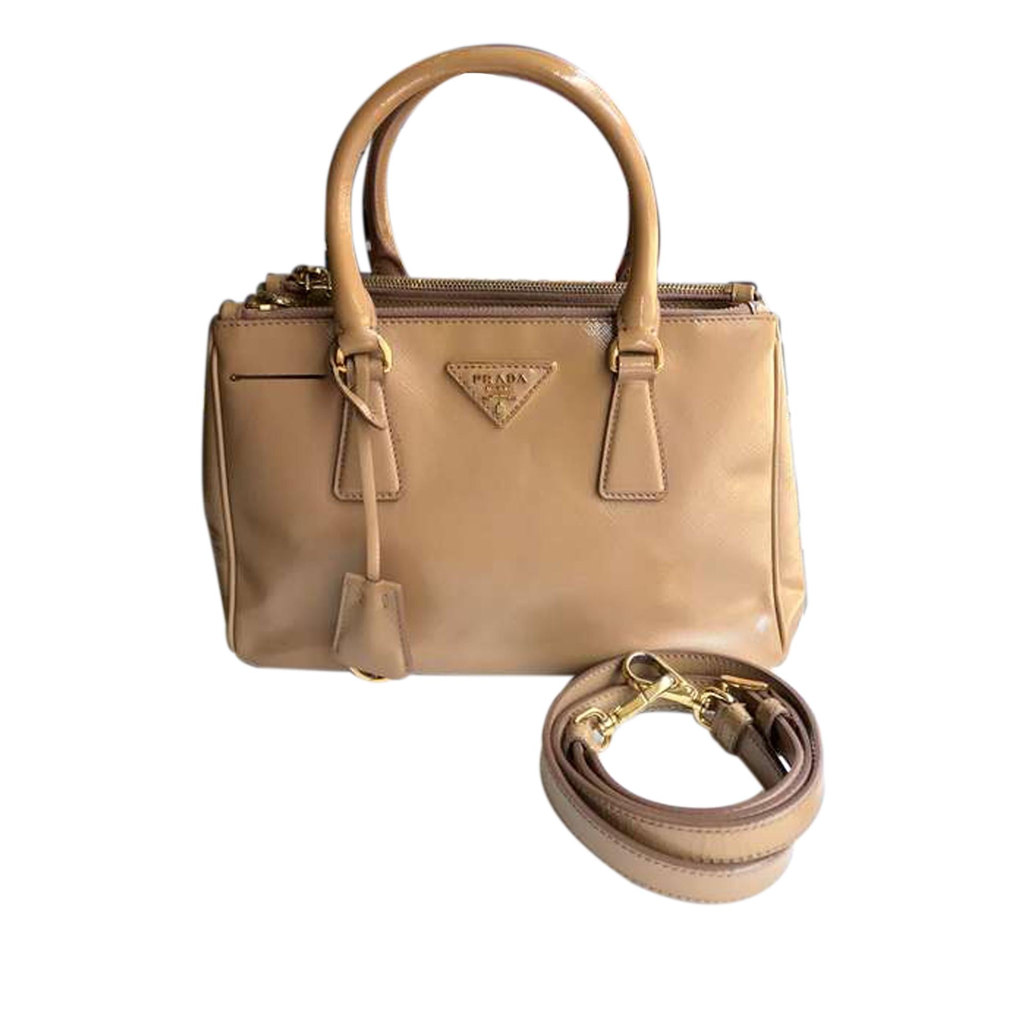 Prada Saffiano Lux Galleria Satchel (SHG-31546)