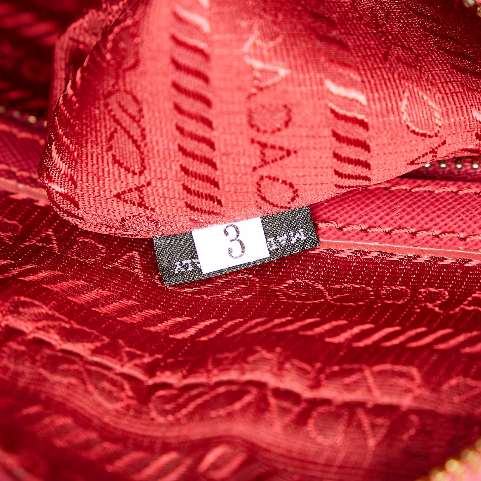 Prada Saffiano Lux Galleria Satchel (SHG-31649)