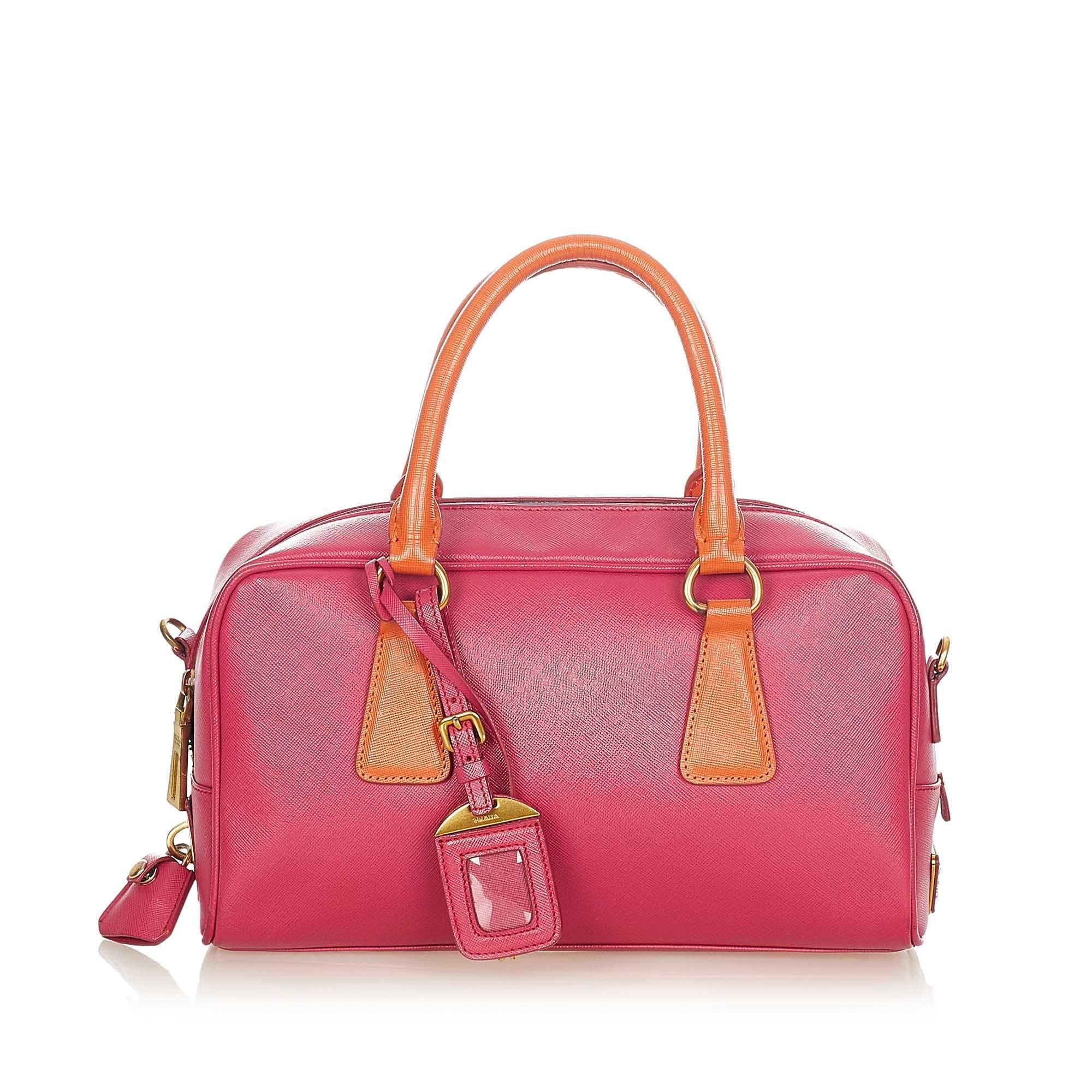 Prada Saffiano Lux Galleria Satchel (SHG-31649)