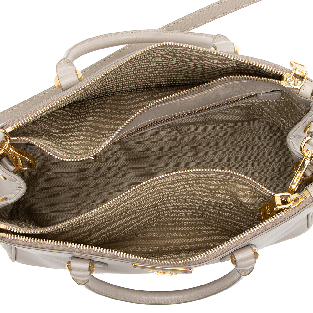 Prada Saffiano Lux Galleria Small Tote (SHF-15220)