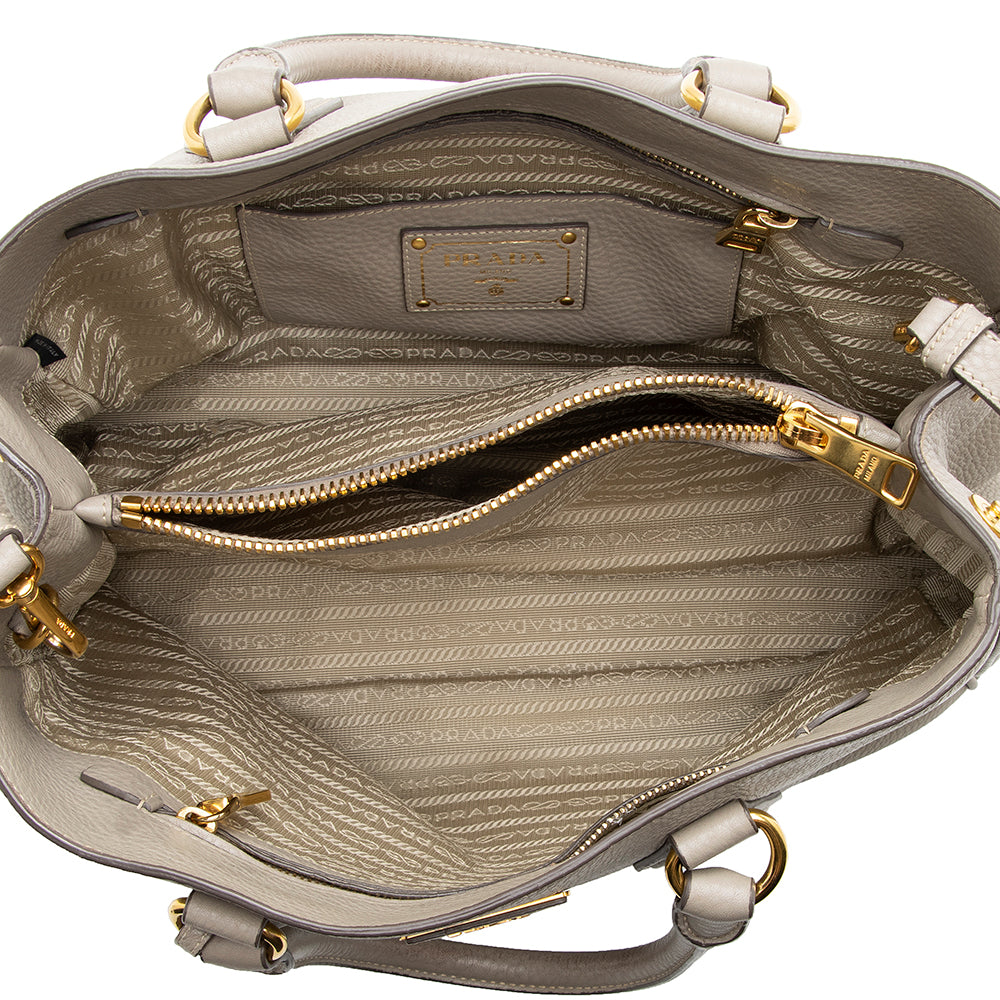 Prada Saffiano Lux Galleria Small Tote (SHF-18044)