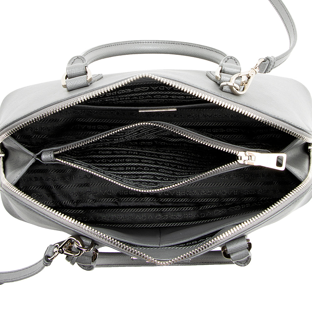 Prada Saffiano Lux Promenade Satchel (SHF-21088)