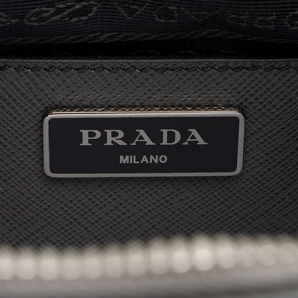 Prada Saffiano Lux Promenade Satchel (SHF-21088)