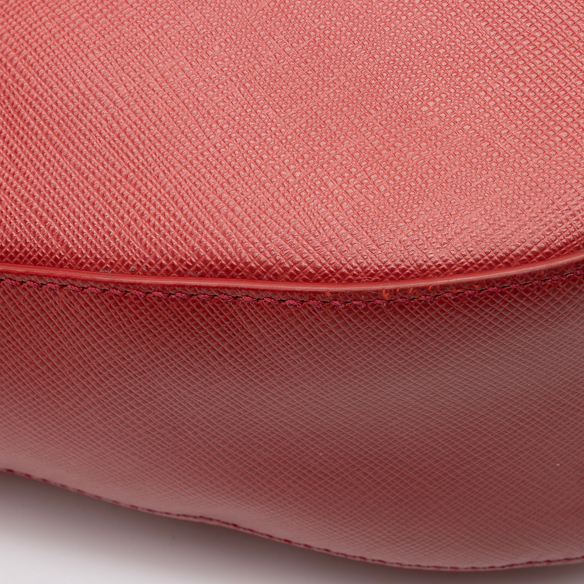 Prada Saffiano Lux Zip Medium Hobo (SHF-22986)